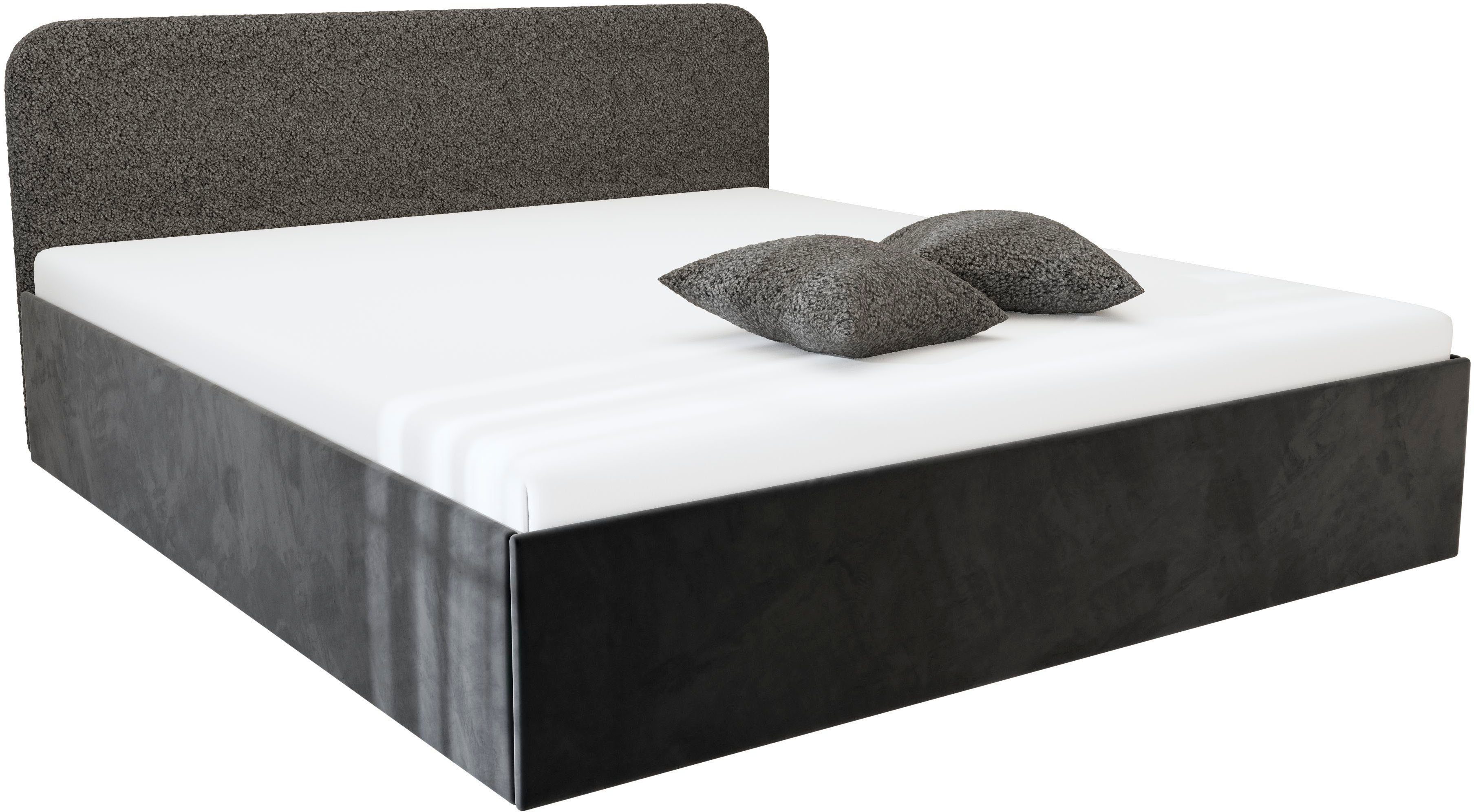 Westfalia Polsterbetten Gestoffeerd bed Shawn bed verkrijgbaar in twee verschillende hoogtes
