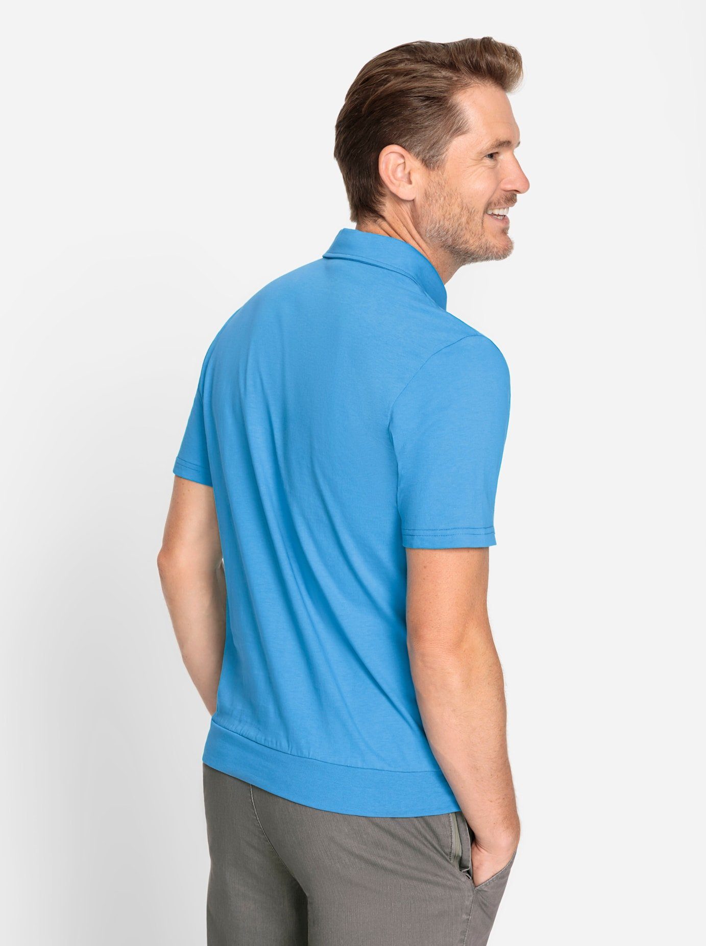 Marco Donati Poloshirt Shirt met korte mouwen (1-delig)