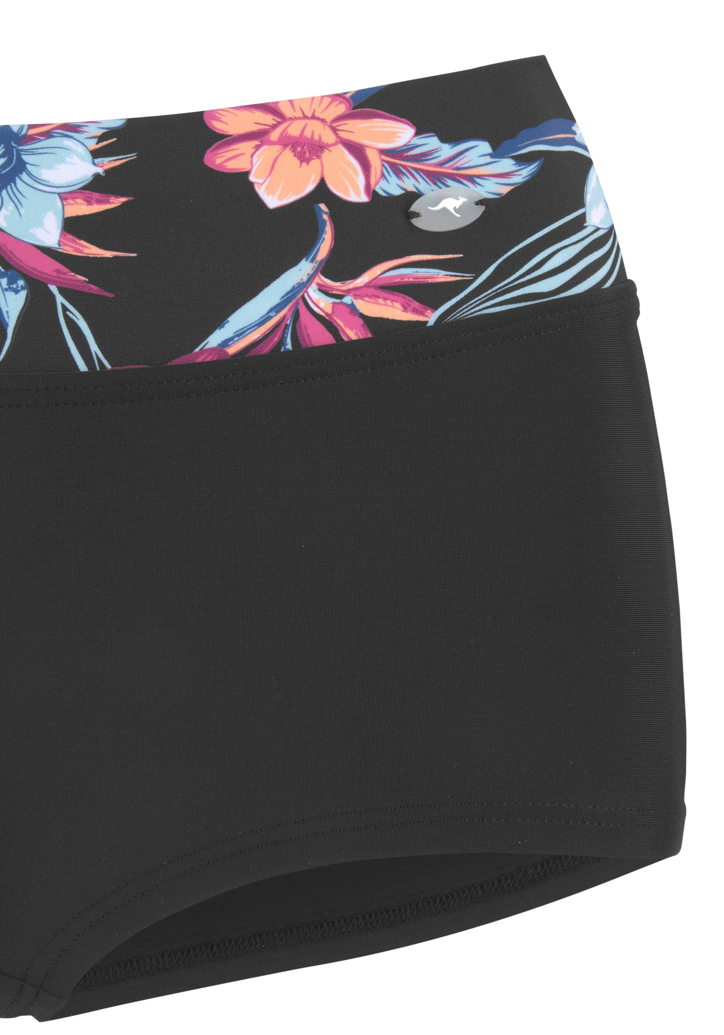 KangaROOS Bikini-hotpants Agave met bedrukte boord
