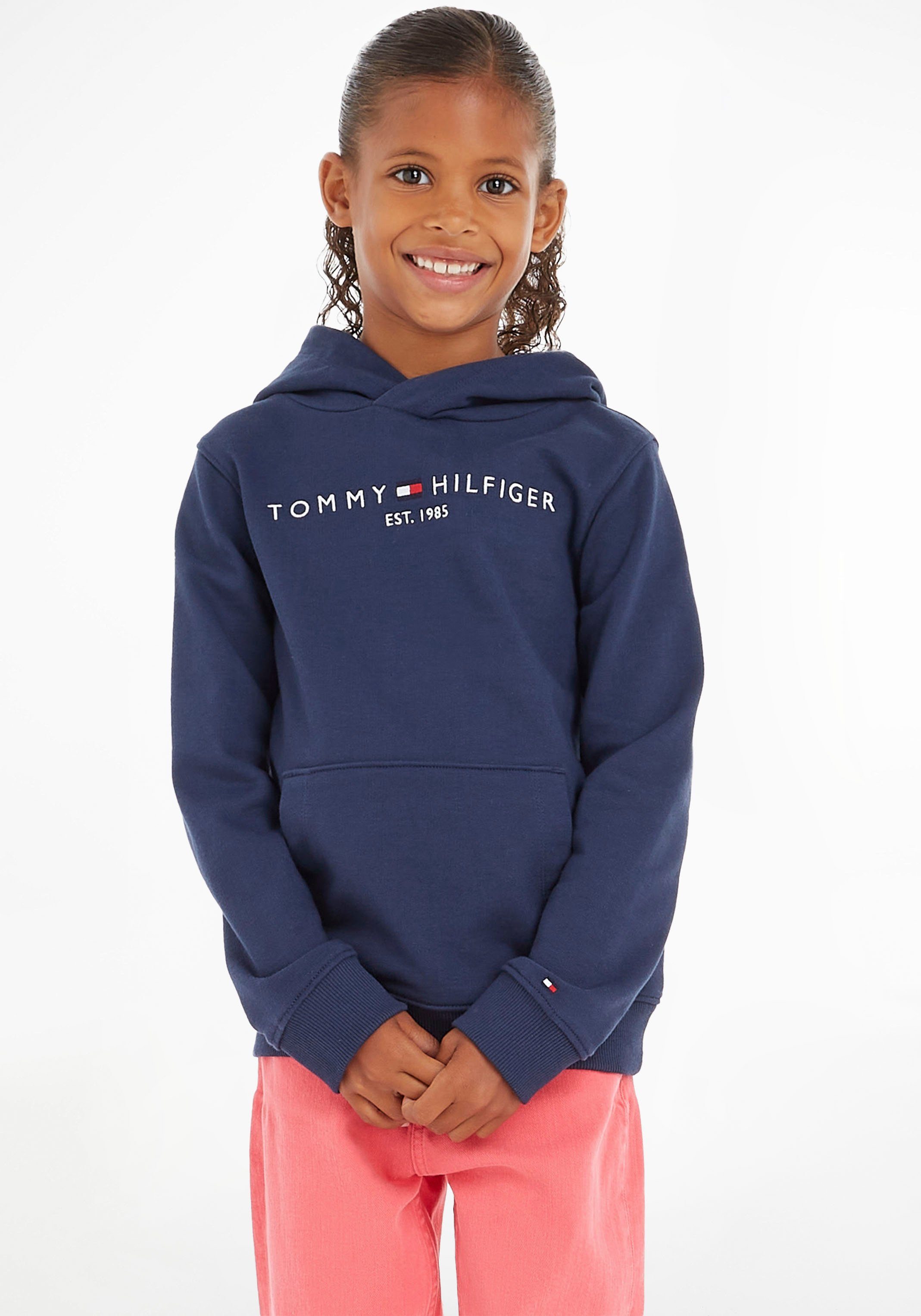 Tommy Hilfiger Hoodie ESSENTIAL HOODIE Kinderen Kids Junior MiniMe, voor jongens en meisjes