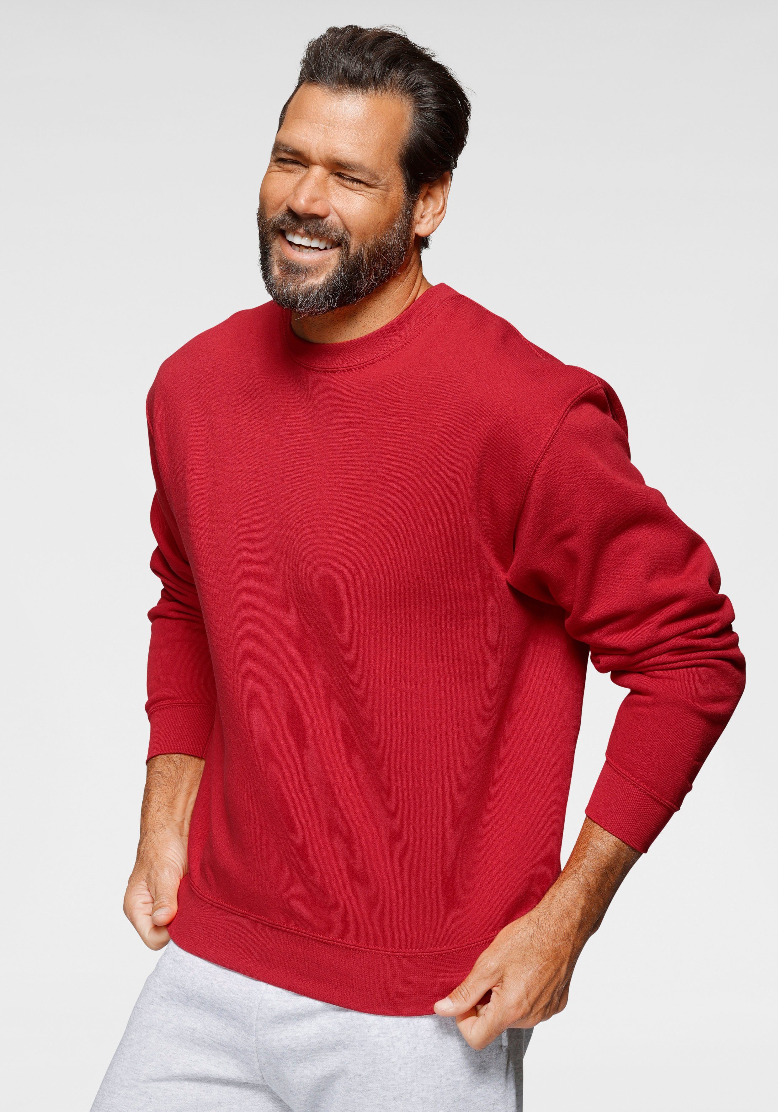 Fruit of the Loom Sweatshirt in een unikleurig design