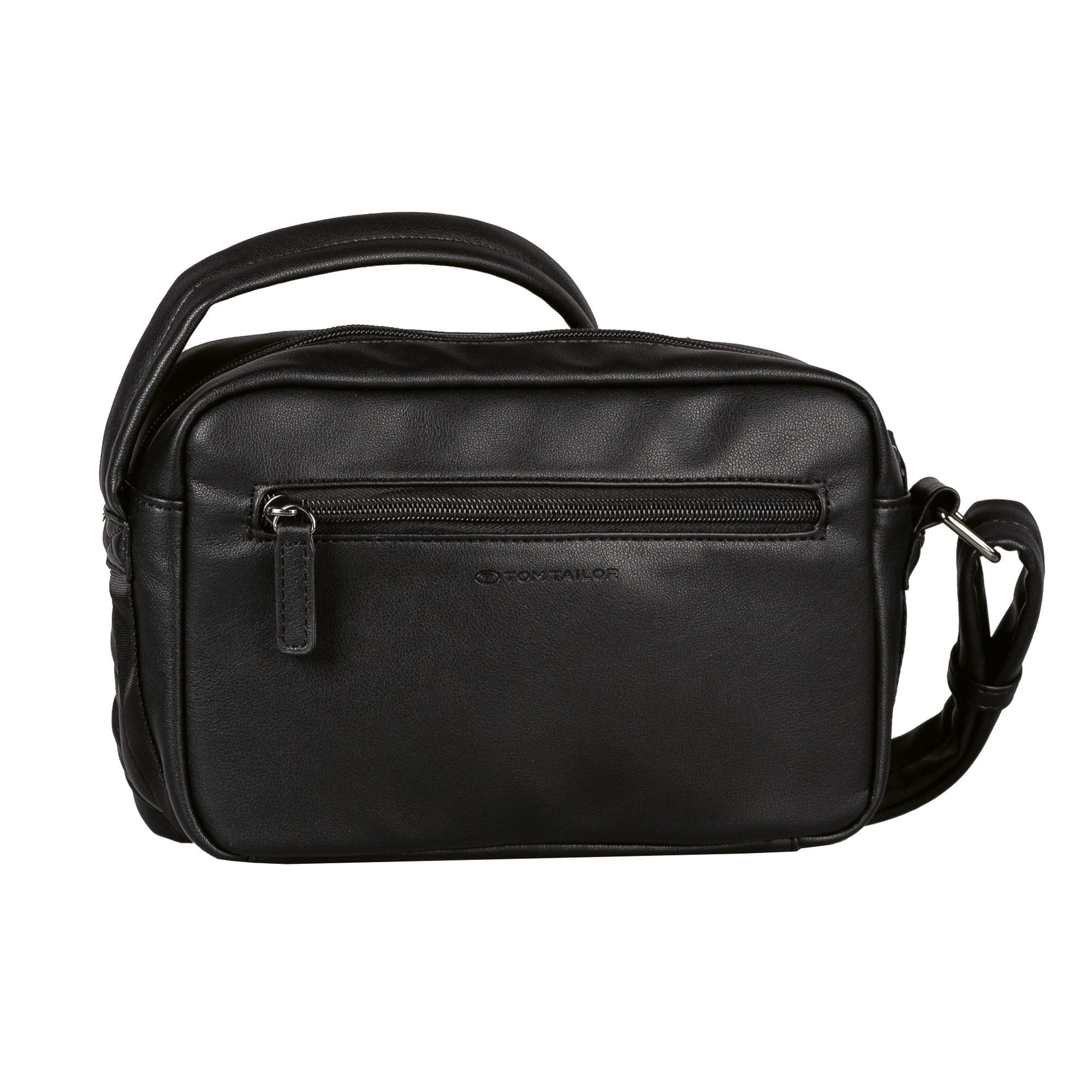 Tom Tailor Handtas Tarina met een moderne logo-tekststepping in een zachte vulling
