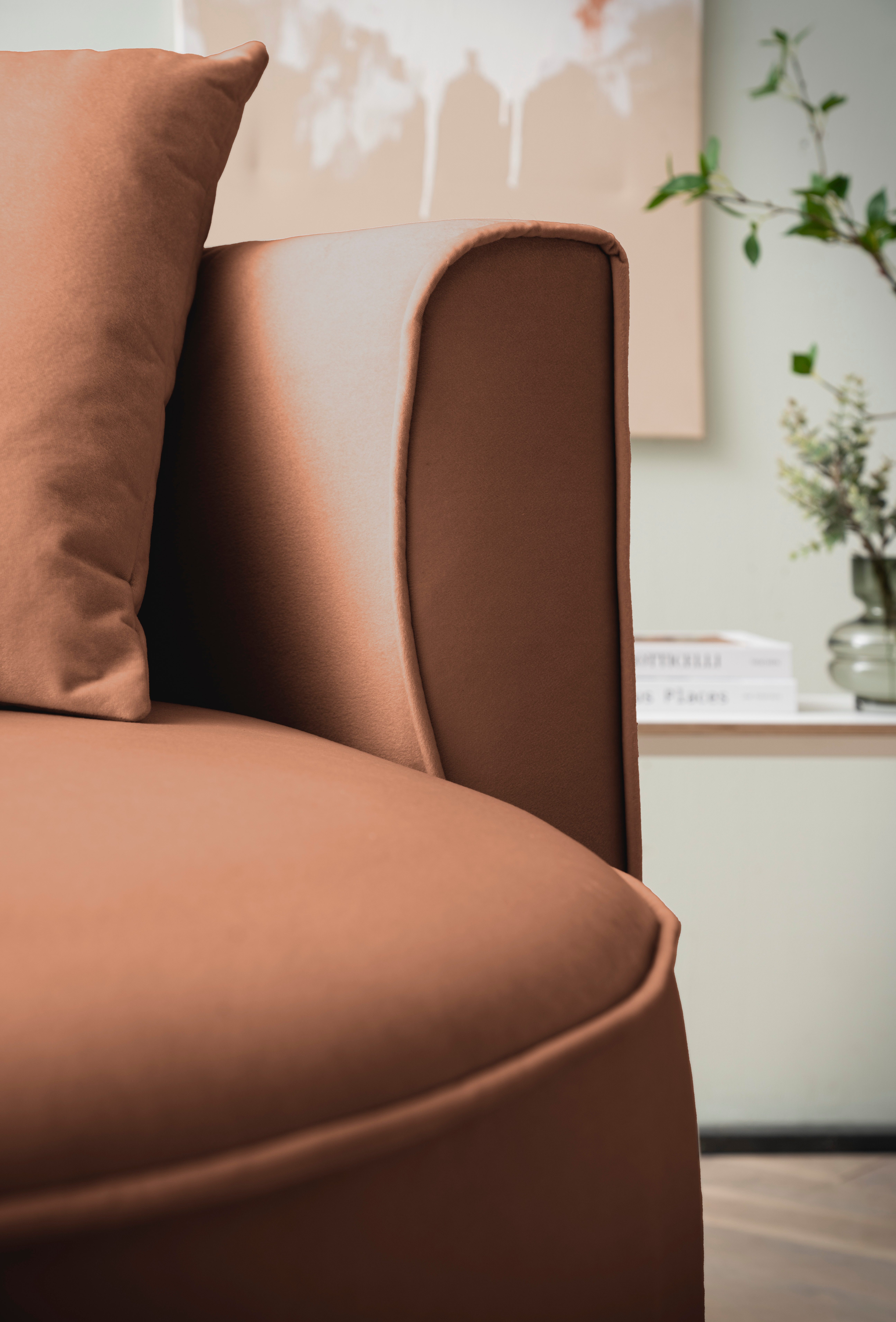 LeGer Home by Lena Gercke XXL-fauteuil Isalie, leesstoel, loveseat, inclusief sierkussens