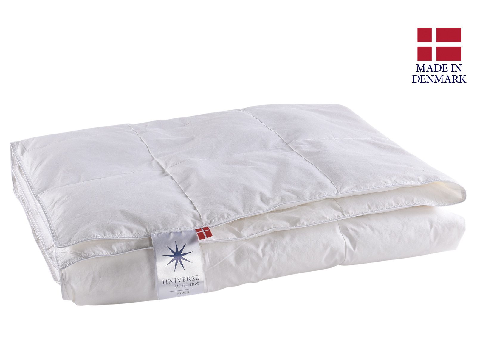 UNIVERSE OF SLEEPING Synthetisch dekbed Pegasus, onderhoudsvriendelijk, allergievriendelijk, 3 warmtestanden, Made in Denmark Normaal