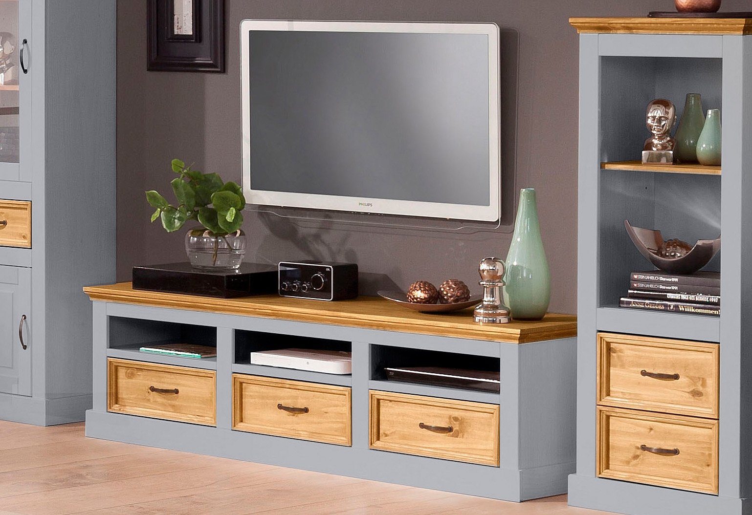 Home affaire Tv-meubel Selma TV-commode, breedte 170 cm, 3 lades