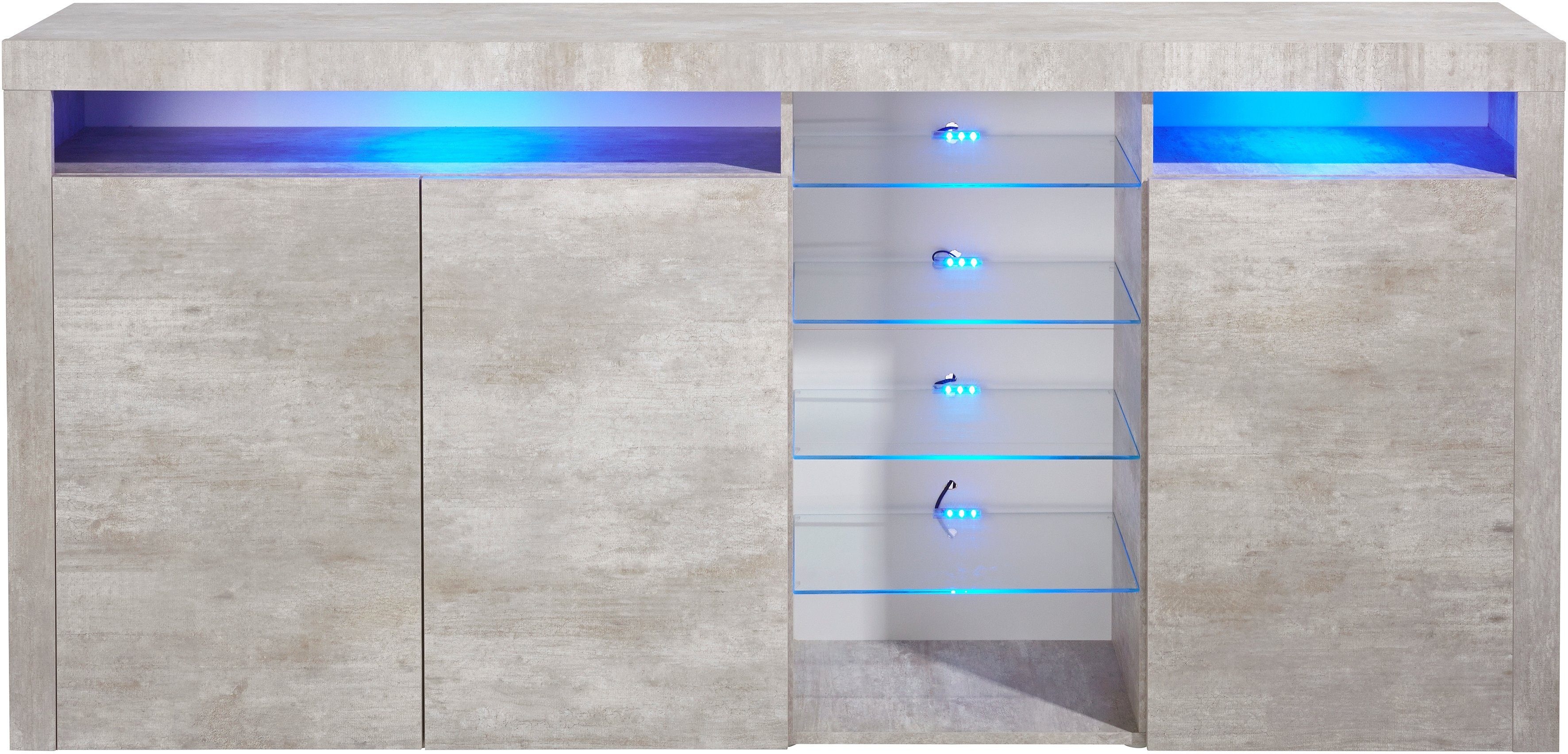 borchardt Möbel Highboard Santa Fe Breedte 200 cm