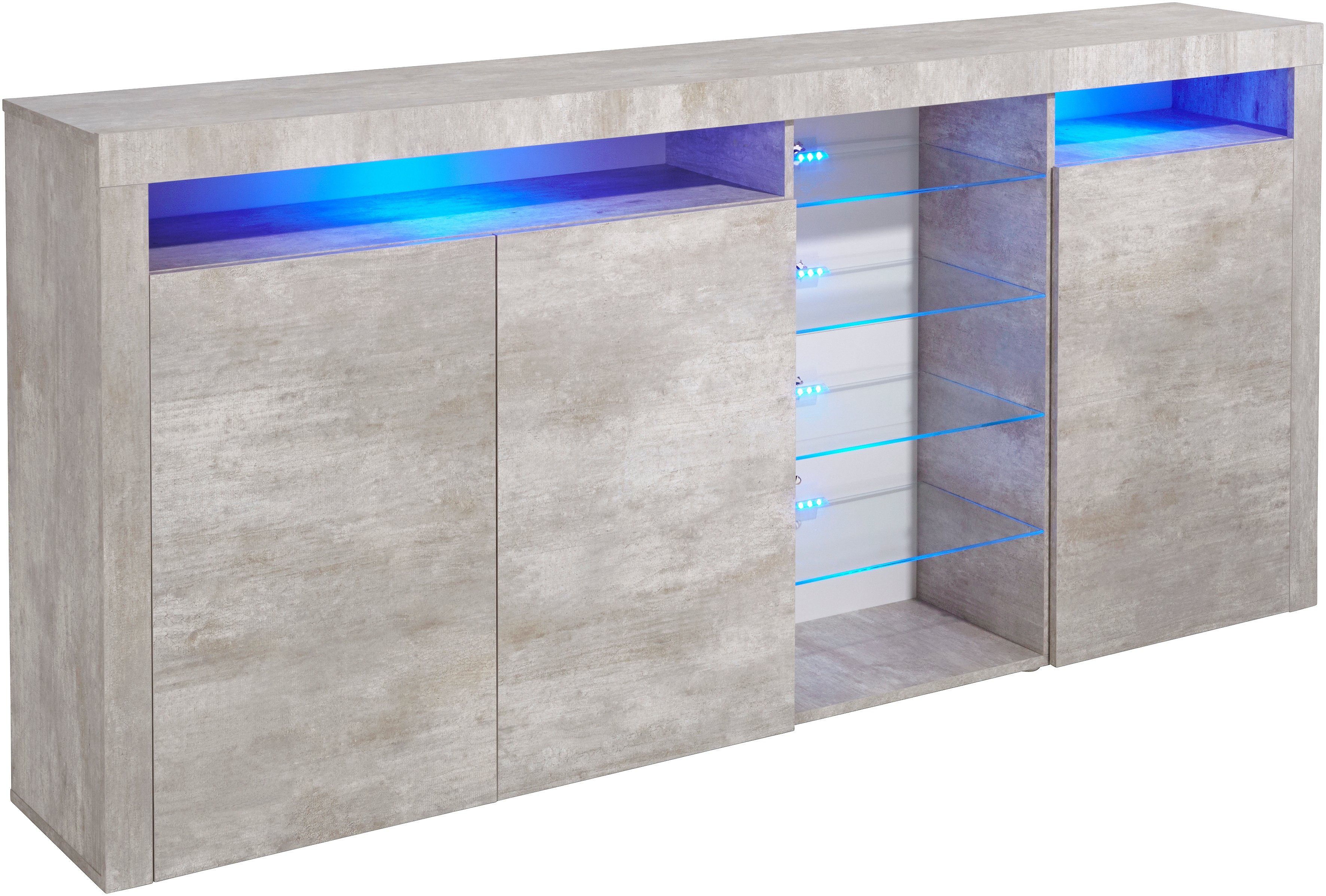 borchardt Möbel Highboard Santa Fe Breedte 200 cm