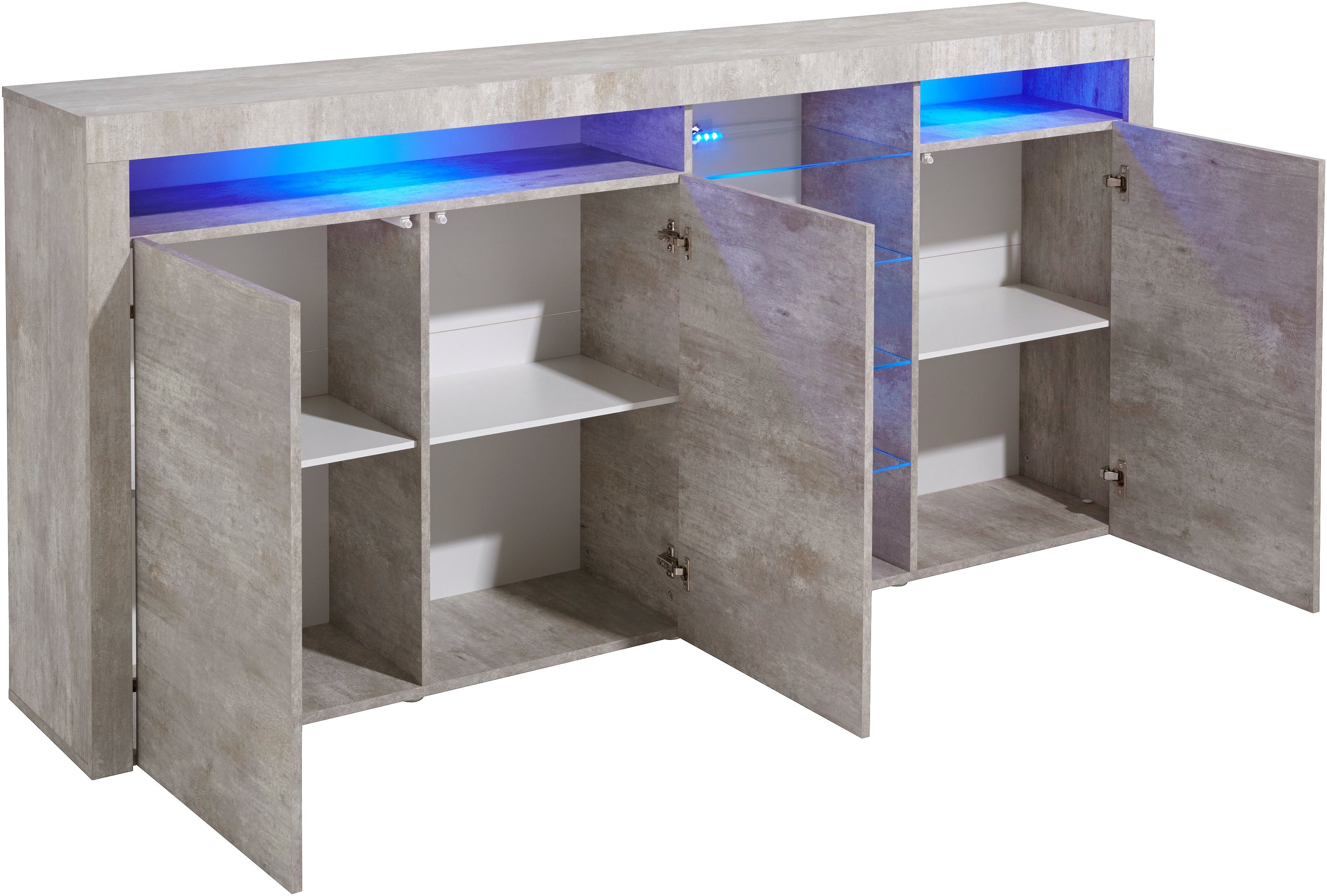 borchardt Möbel Highboard Santa Fe Breedte 200 cm