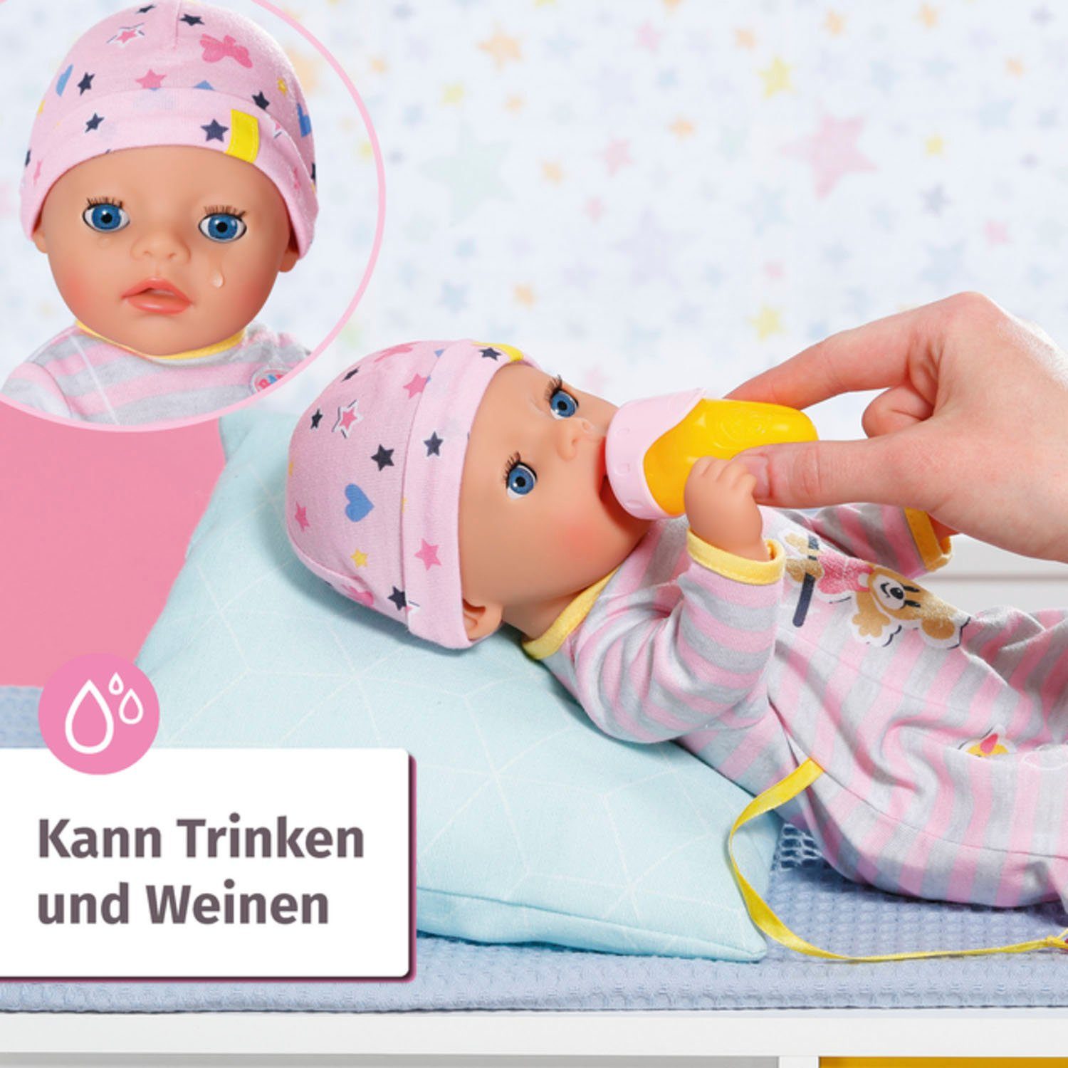Baby Born Babypop Soft Touch Little Girl, 36 cm