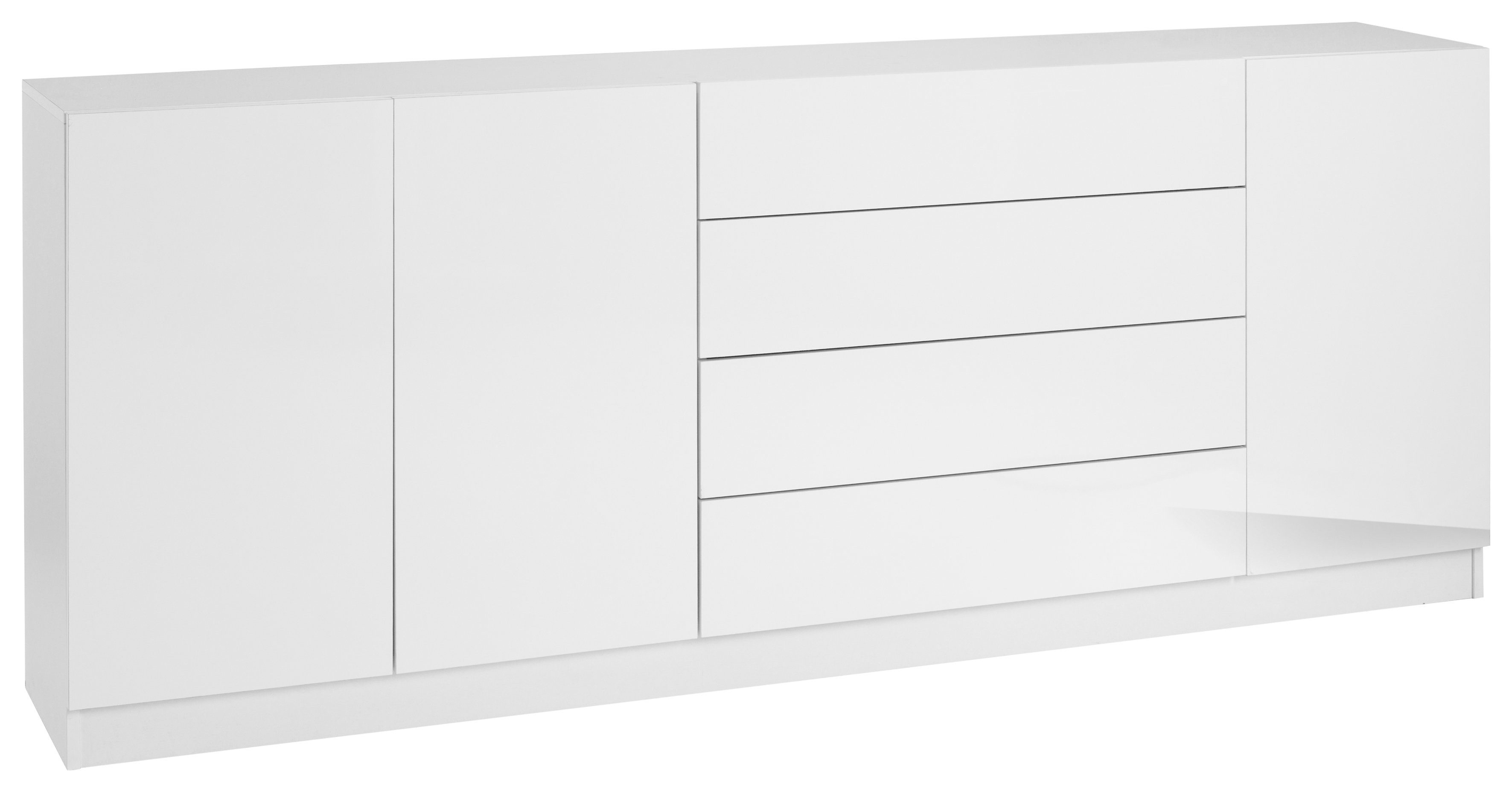 Dressoirs Sideboard Vaasa met push-to-open-functie 217124