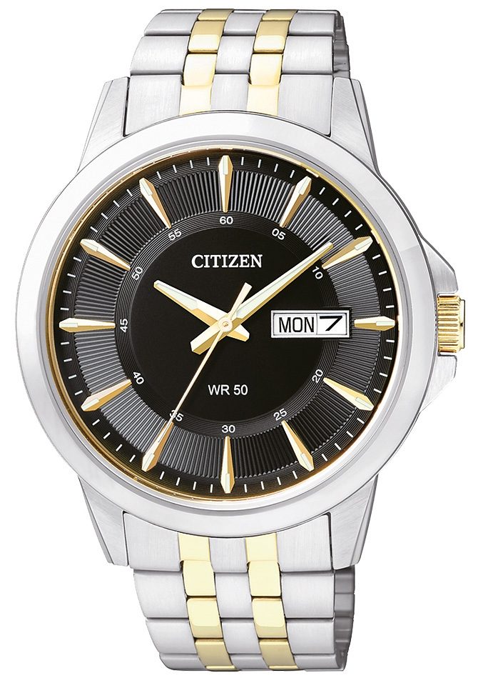 Citizen Kwartshorloge BF2011-01EE Horloge, herenhorloge, dameshorloge, leren band, datum