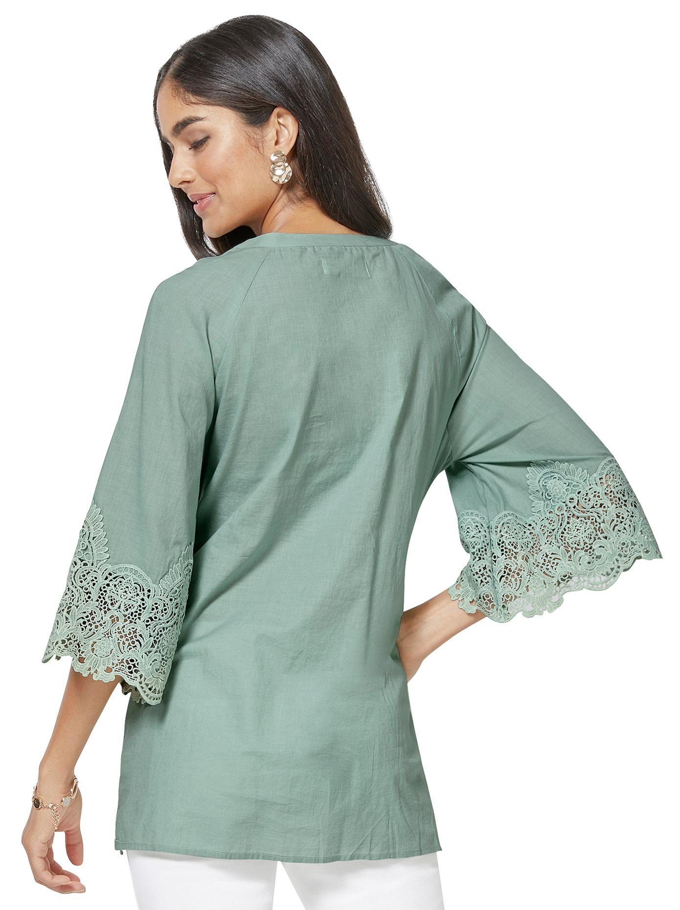 Alessa W. Kanten blouse