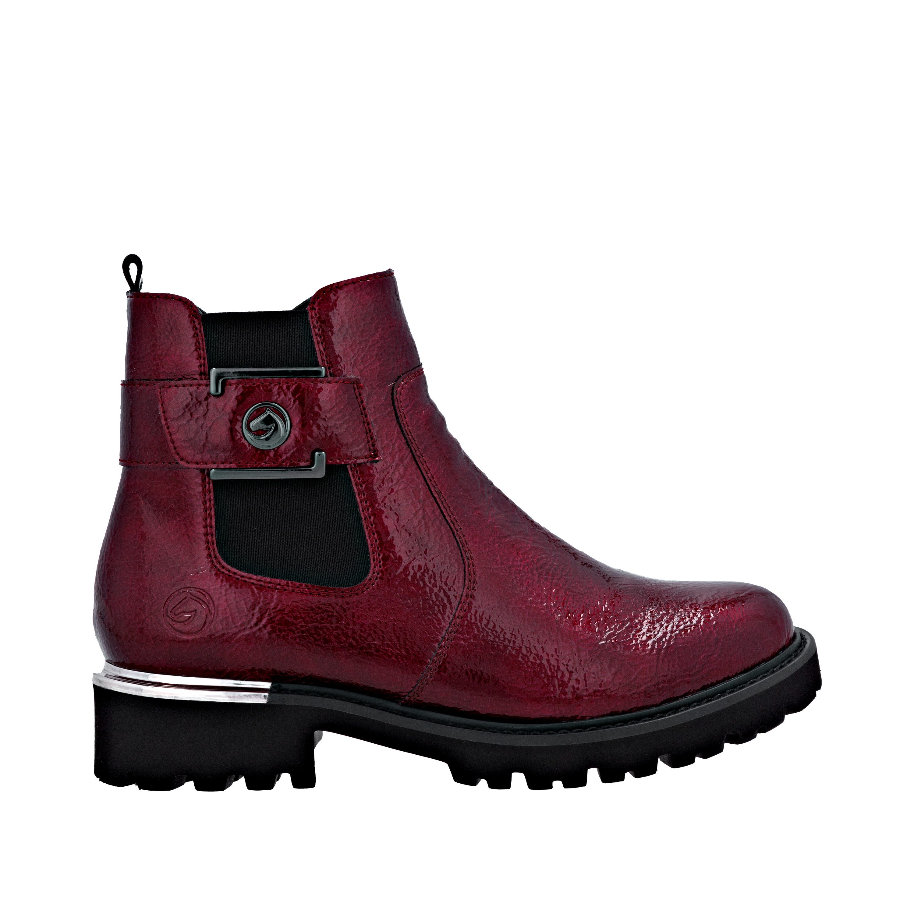 Remonte Chelsea-boots blokhak, laarzen, enkellaars met praktische binnenrits