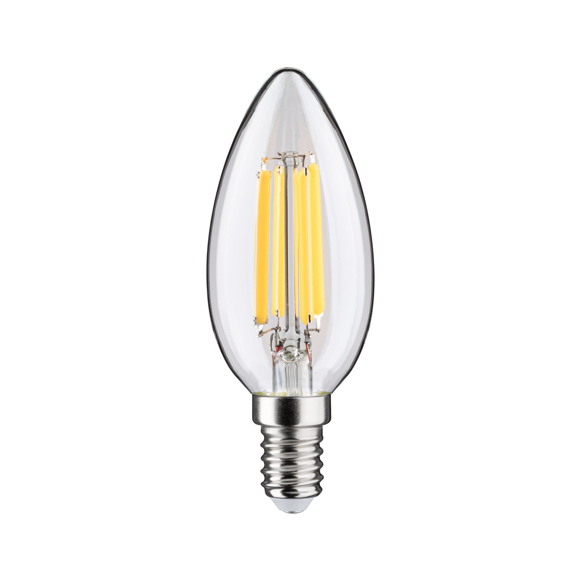 Paulmann Led-verlichting Eco-Line filament 230V LED kaars E14 1-set 525lm 2,5W 3000K helder (1 stuk)