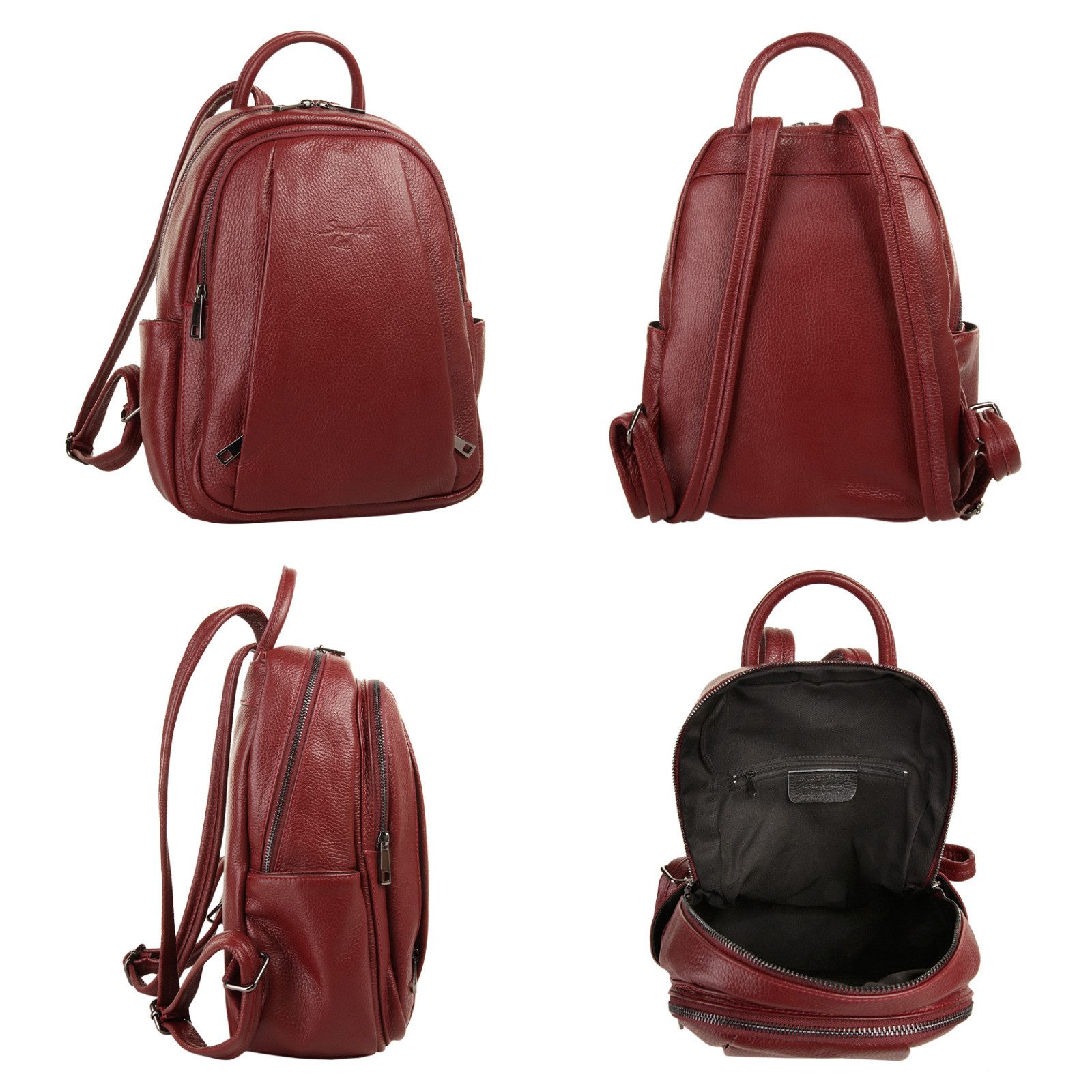 Samantha Look Rugzak echt leer, made in italy