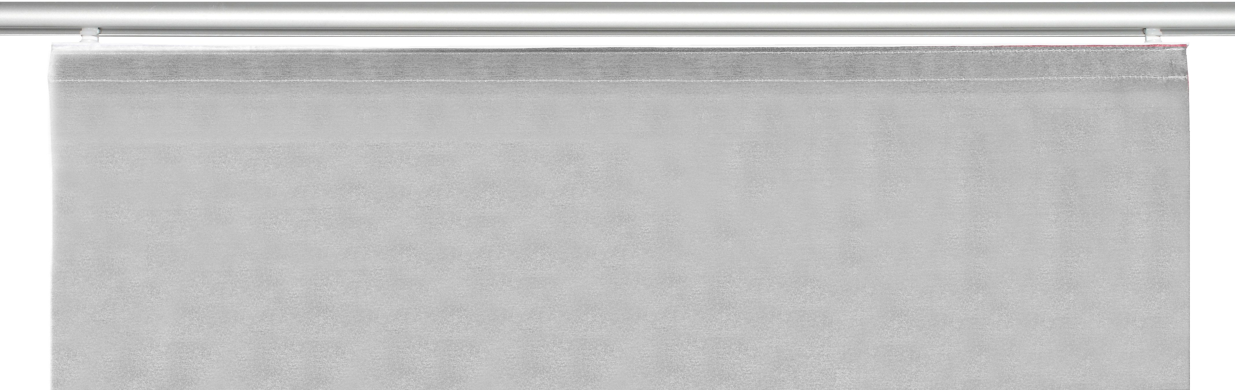 HOME WOHNIDEEN Paneelgordijn ALBERTA HxB: 245x60, ondoorzichtig, inclusief bevestigingsmateriaal (6 stuks)