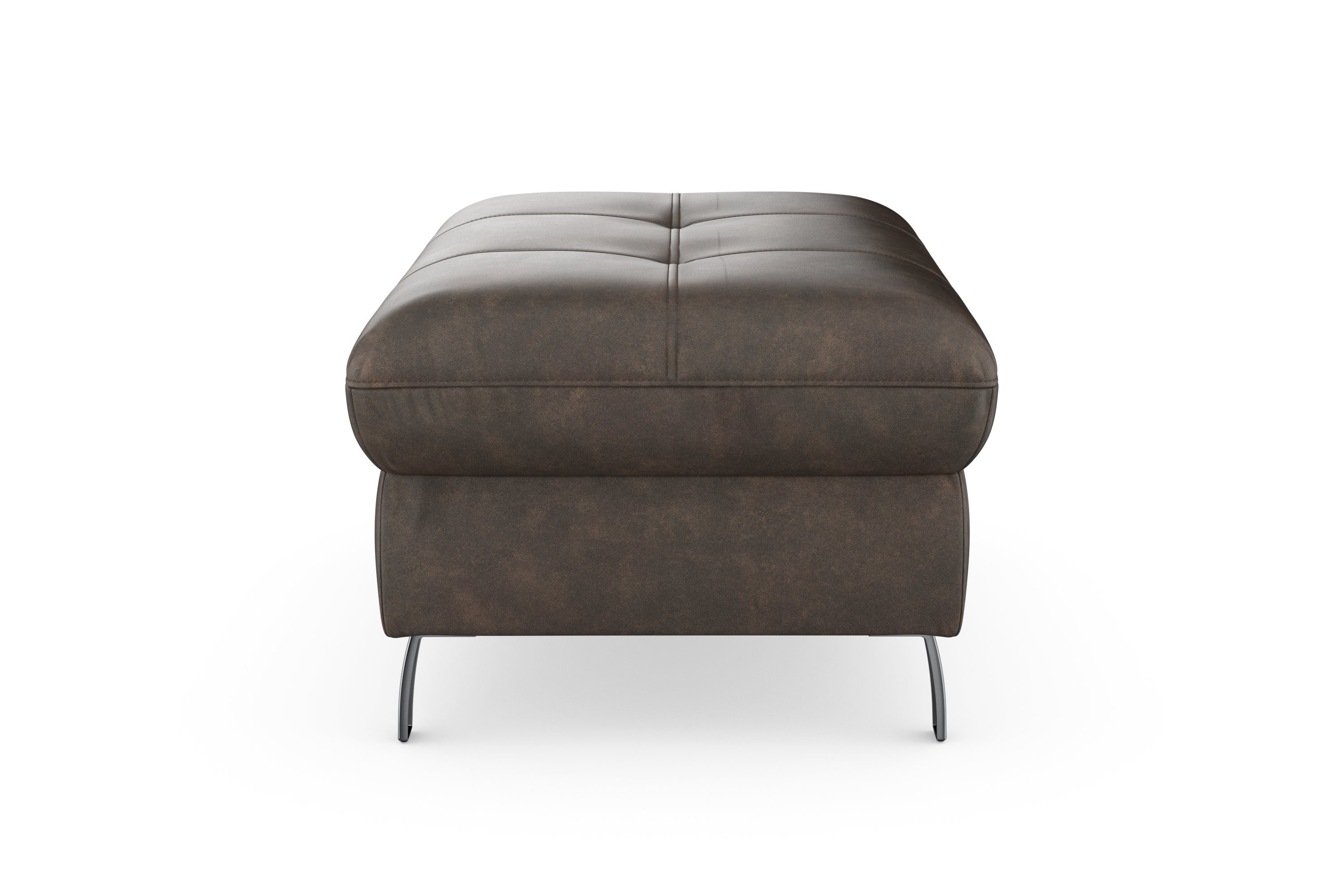 sit&more Hocker met bergruimte Maggiore met bergruimte en moderne metalen poten