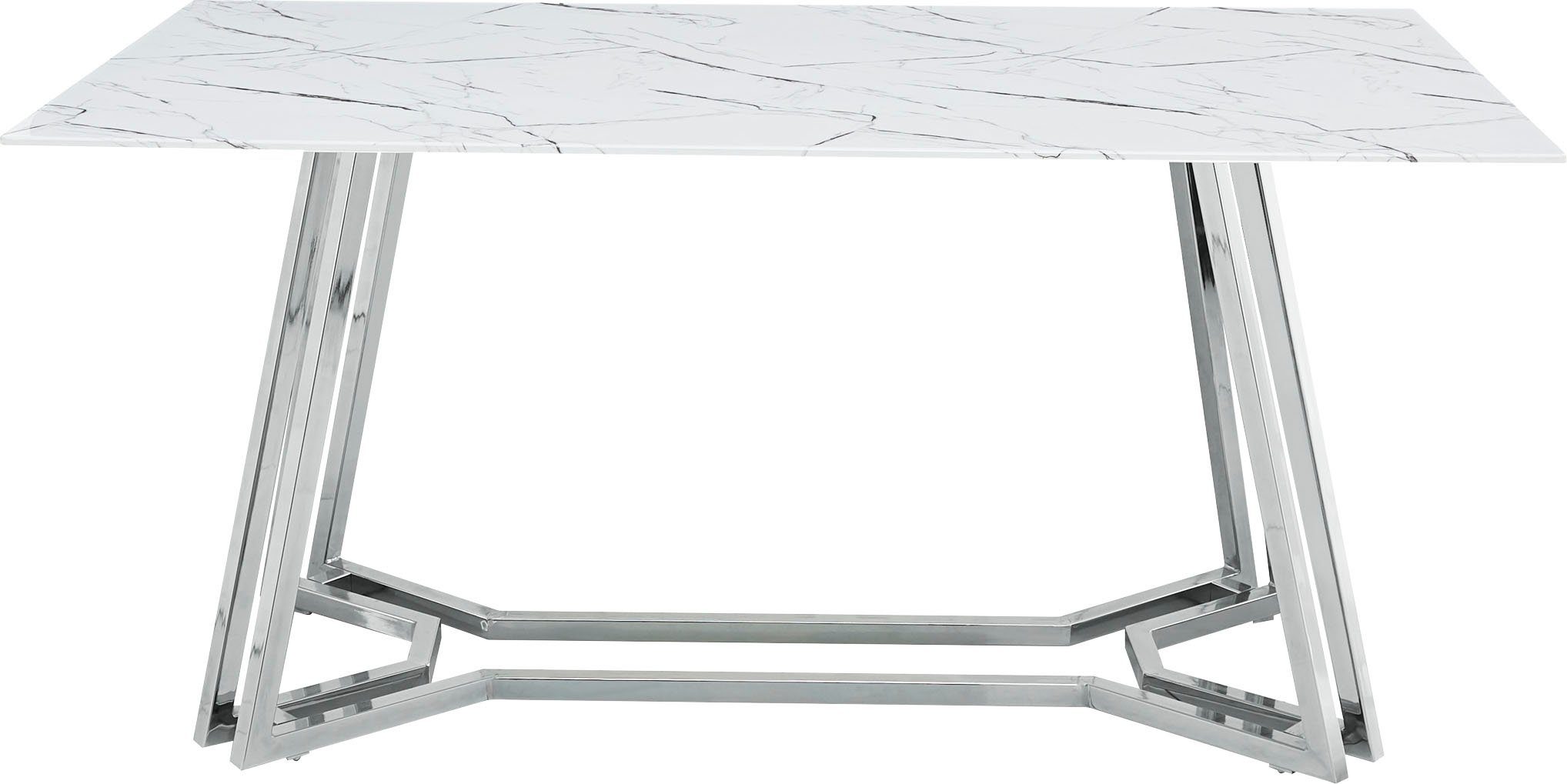 SalesFever Eettafel in marmerlook