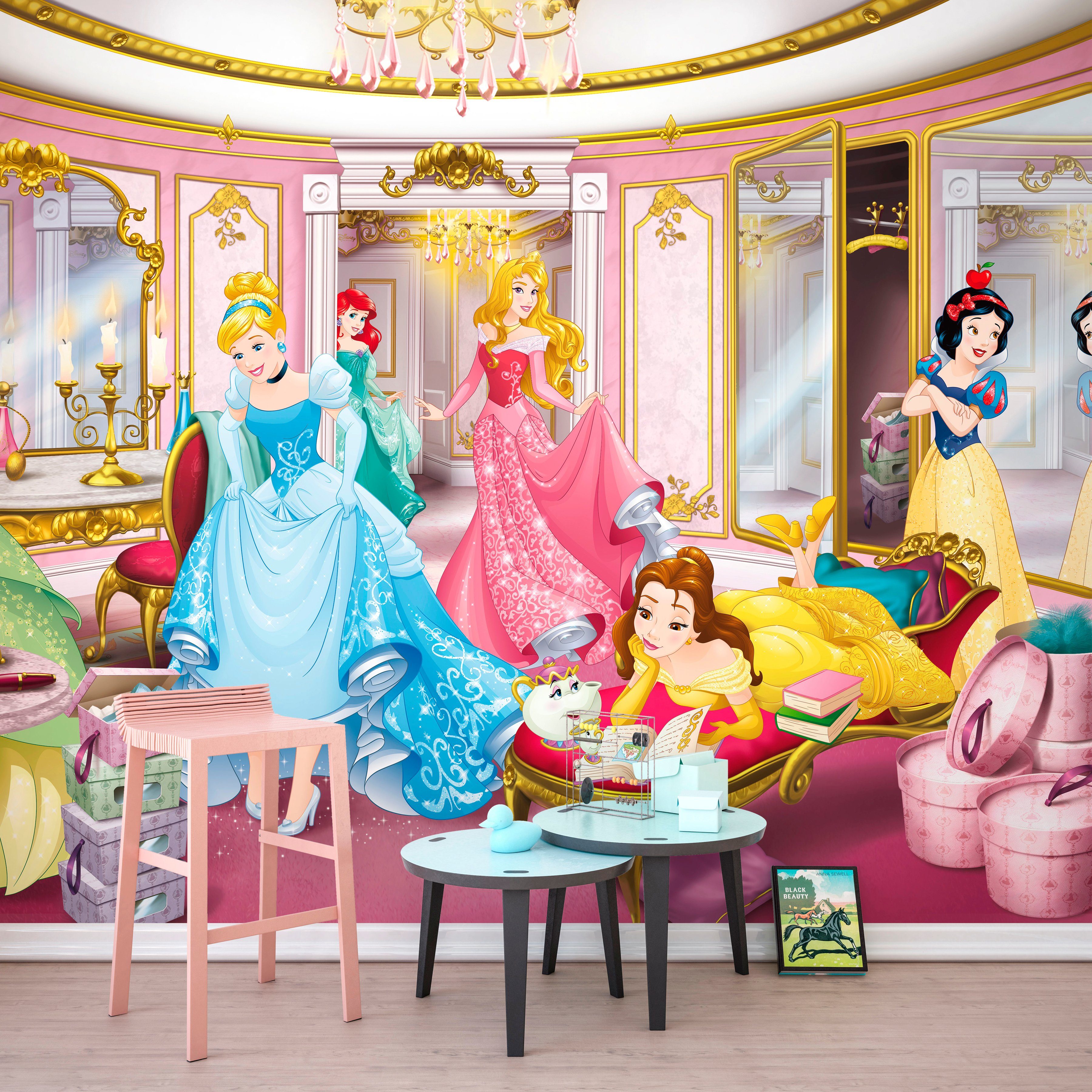 Komar Fotobehang Princess Mirror - Afmeting 368 x 254 cm (set)