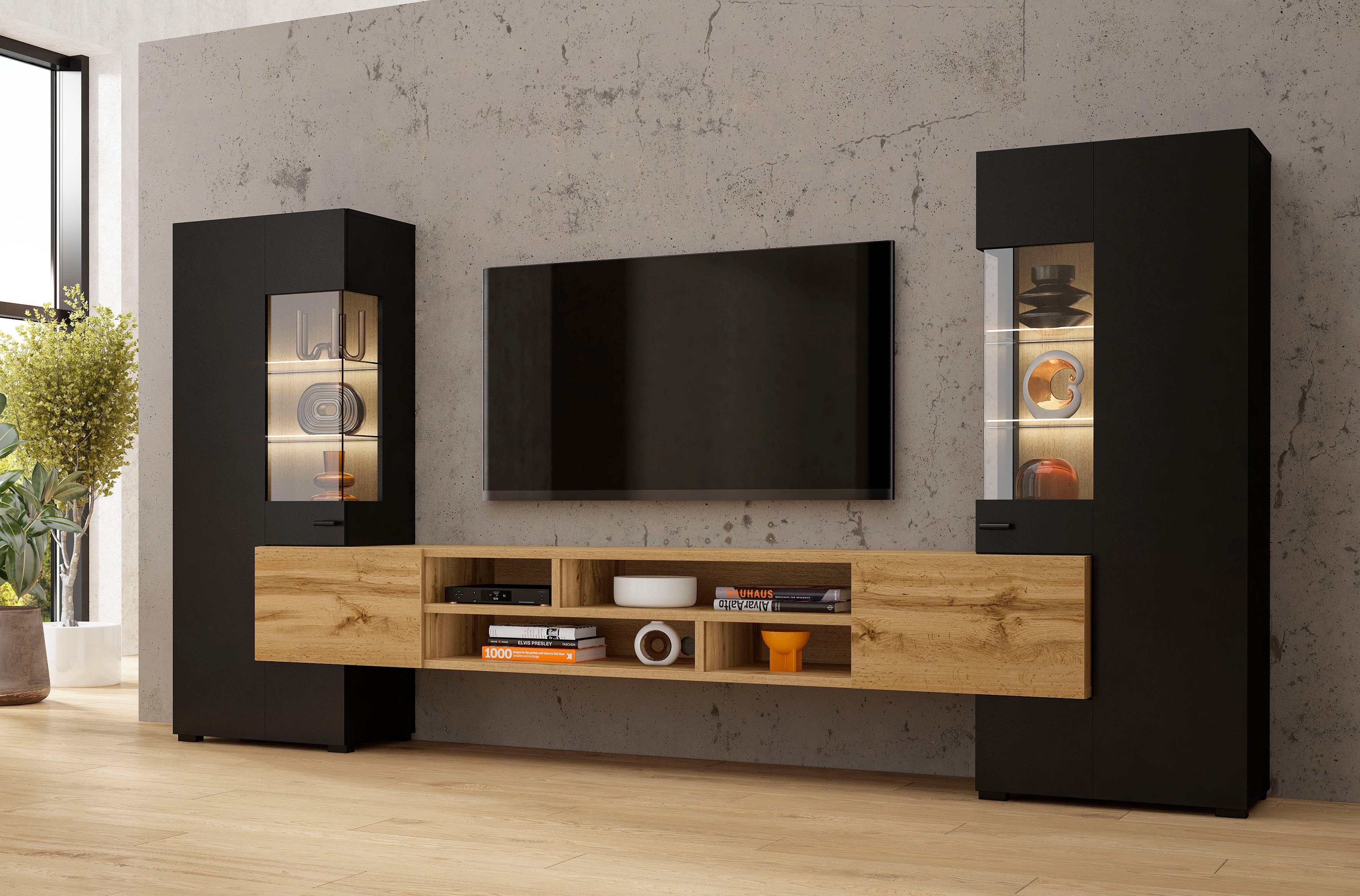 INOSIGN Wandmeubel Coby Breedte 270 cm