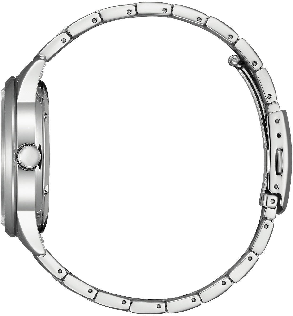 Citizen Automatisch horloge Polshorloge, herenhorloge, mechanisch horloge, roestvrijstalen band, analoog, dag