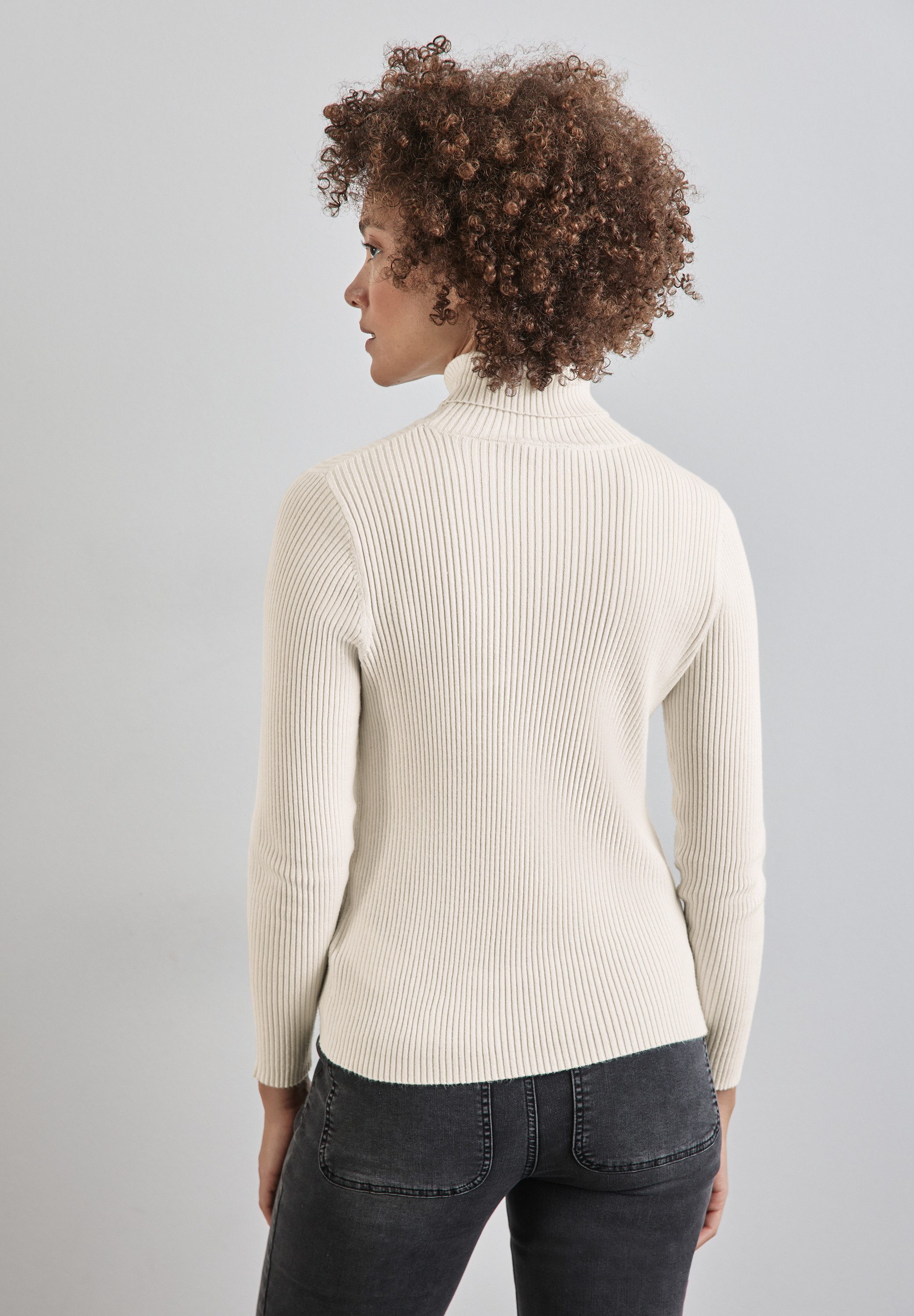 STREET ONE Coltrui met ribstructuur