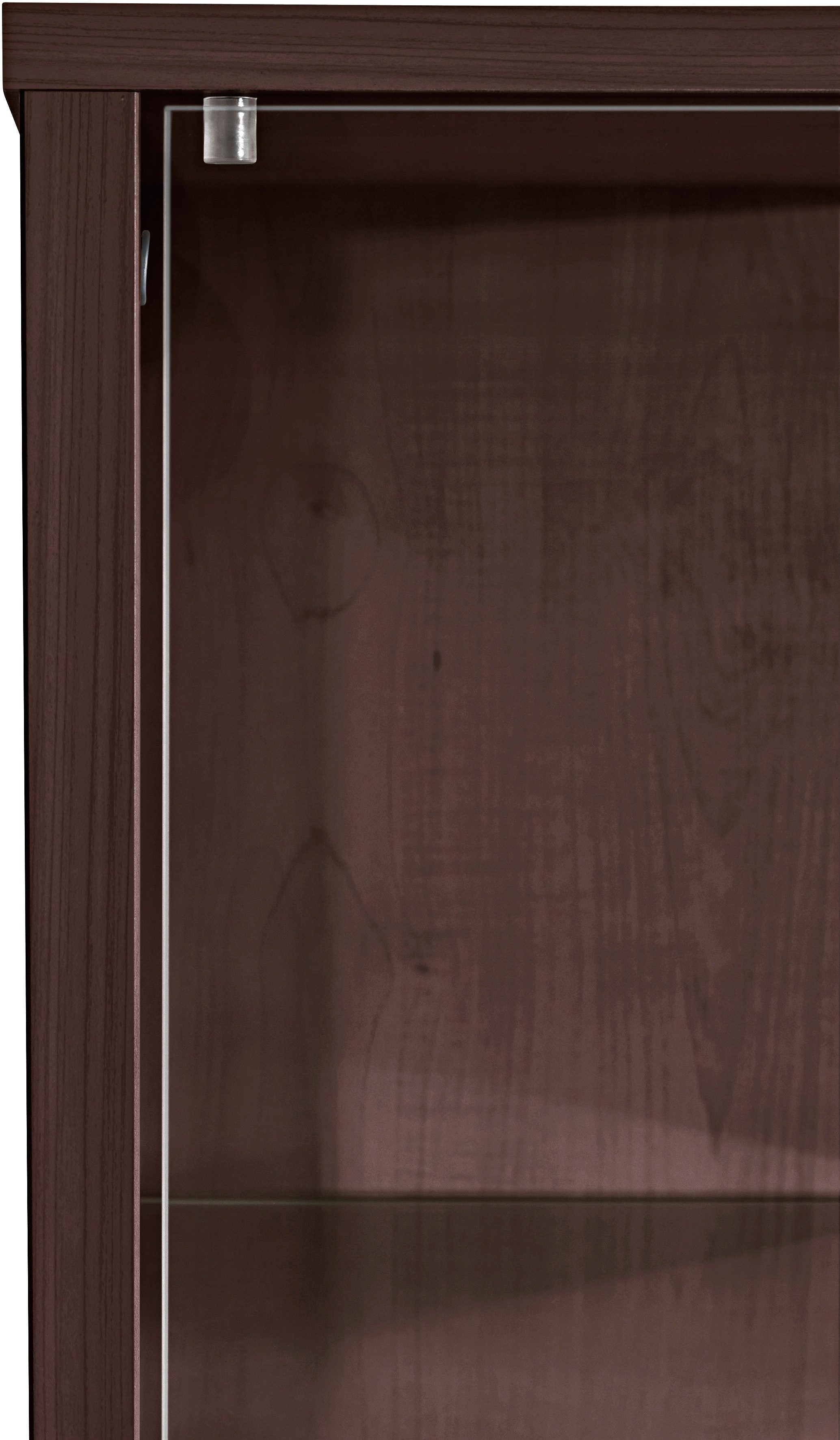 fif möbel Vitrinekast OPTIMA hoogte ca. 172 cm Staande vitrine/Glasvitrine 1x Glazen deur, perfect voor verzamelaars, verzamelvitrine