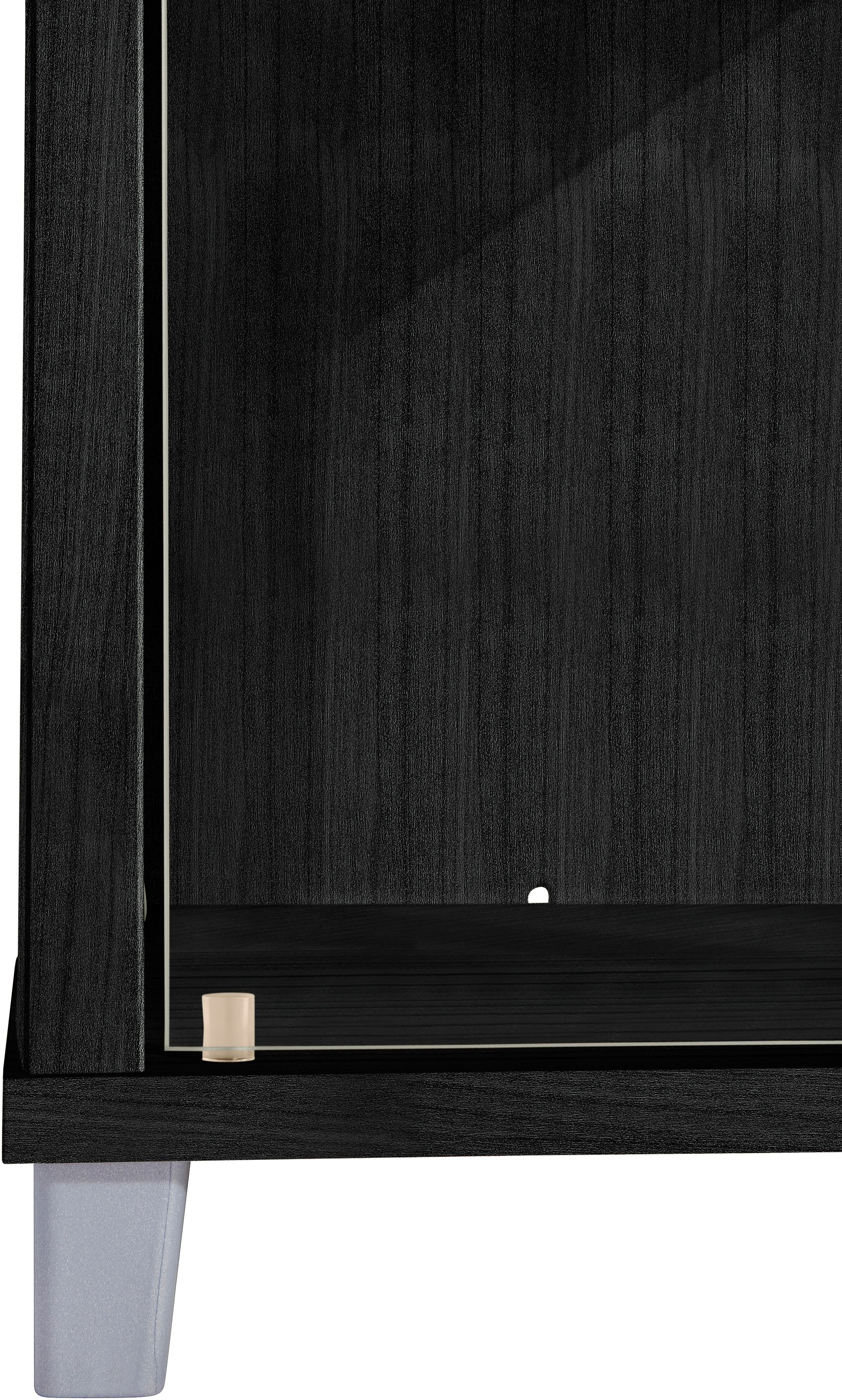 fif möbel Vitrinekast OPTIMA hoogte ca. 172 cm Staande vitrine/Glasvitrine 1x Glazen deur, perfect voor verzamelaars, verzamelvitrine
