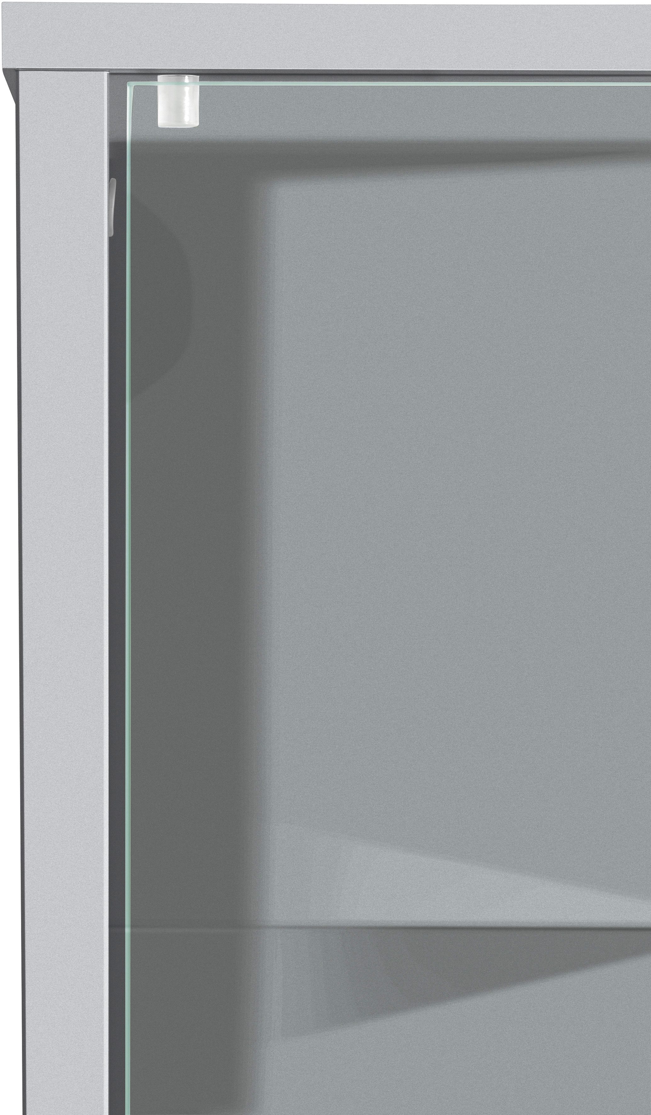 fif möbel Vitrinekast OPTIMA hoogte ca. 172 cm Staande vitrine/Glasvitrine 1x Glazen deur, perfect voor verzamelaars, verzamelvitrine