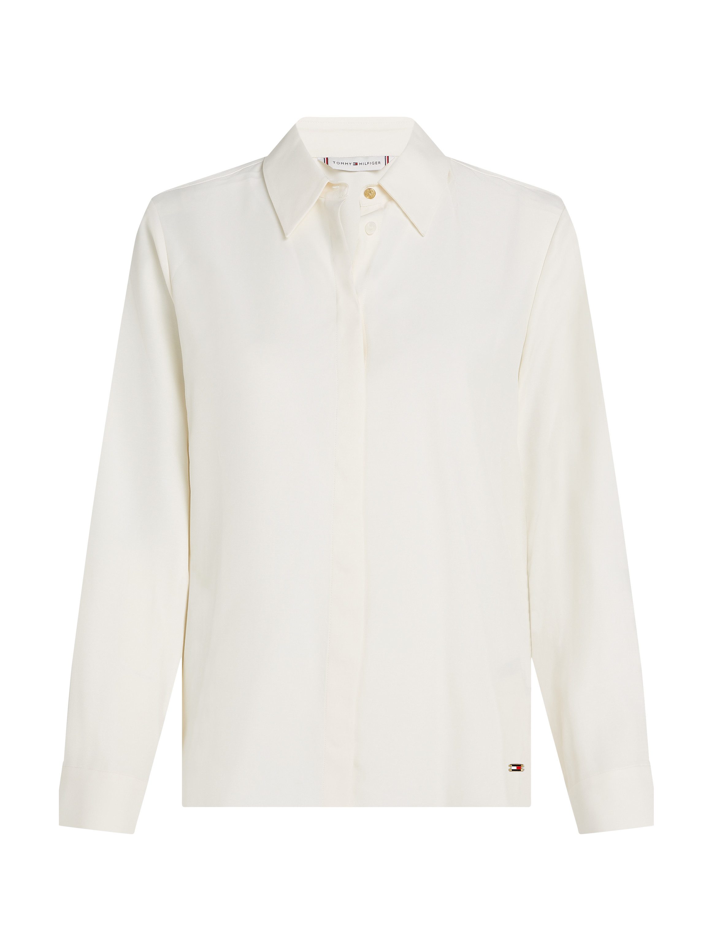 Tommy Hilfiger Overhemdblouse SOFT VISCOSE REGULAR LS SHIRT