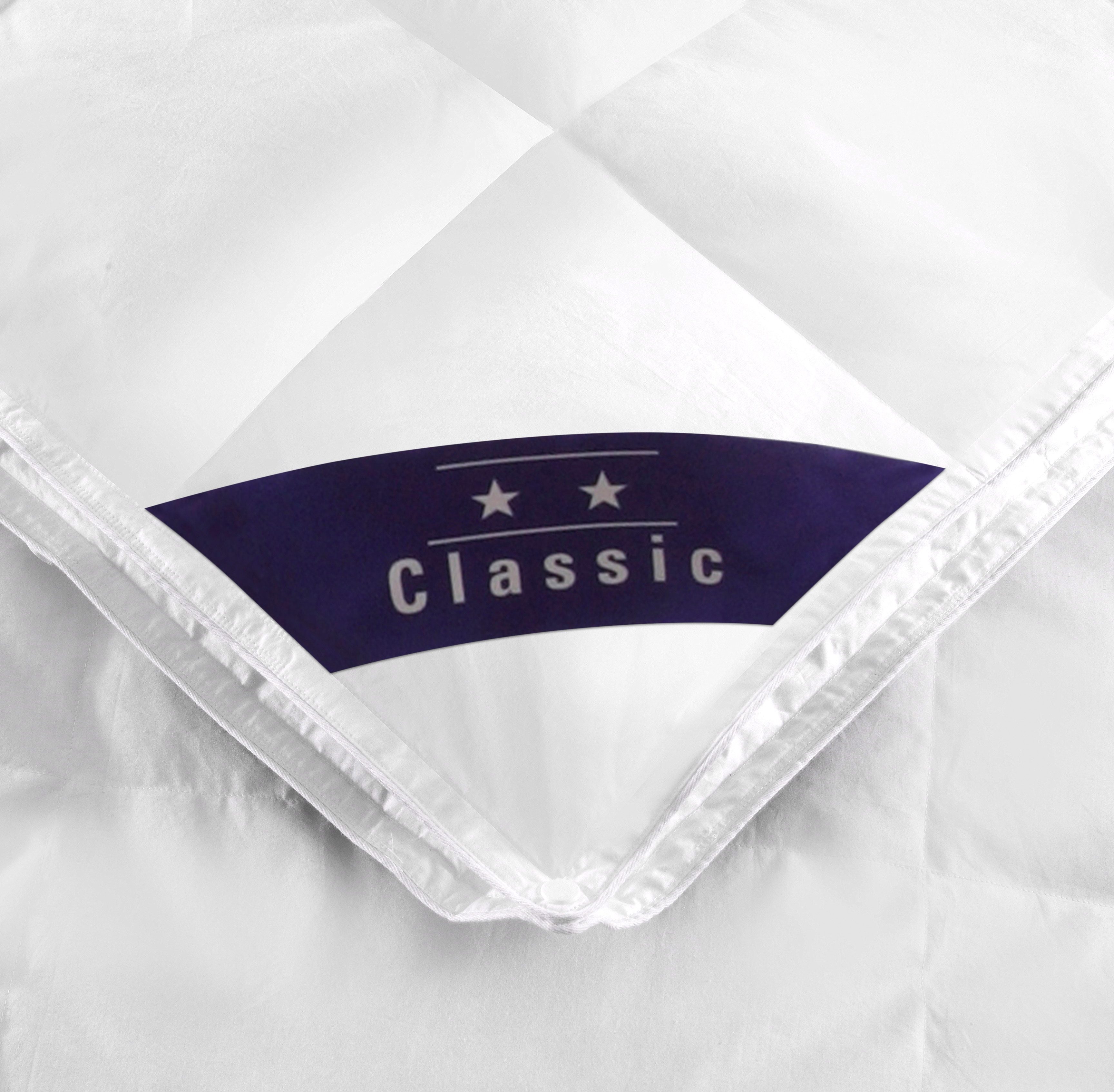 Hanse by RIBECO Veren dekbed + veren kussen Jonas Slaapcomfort voor alle seizoenen! (voordeelset)