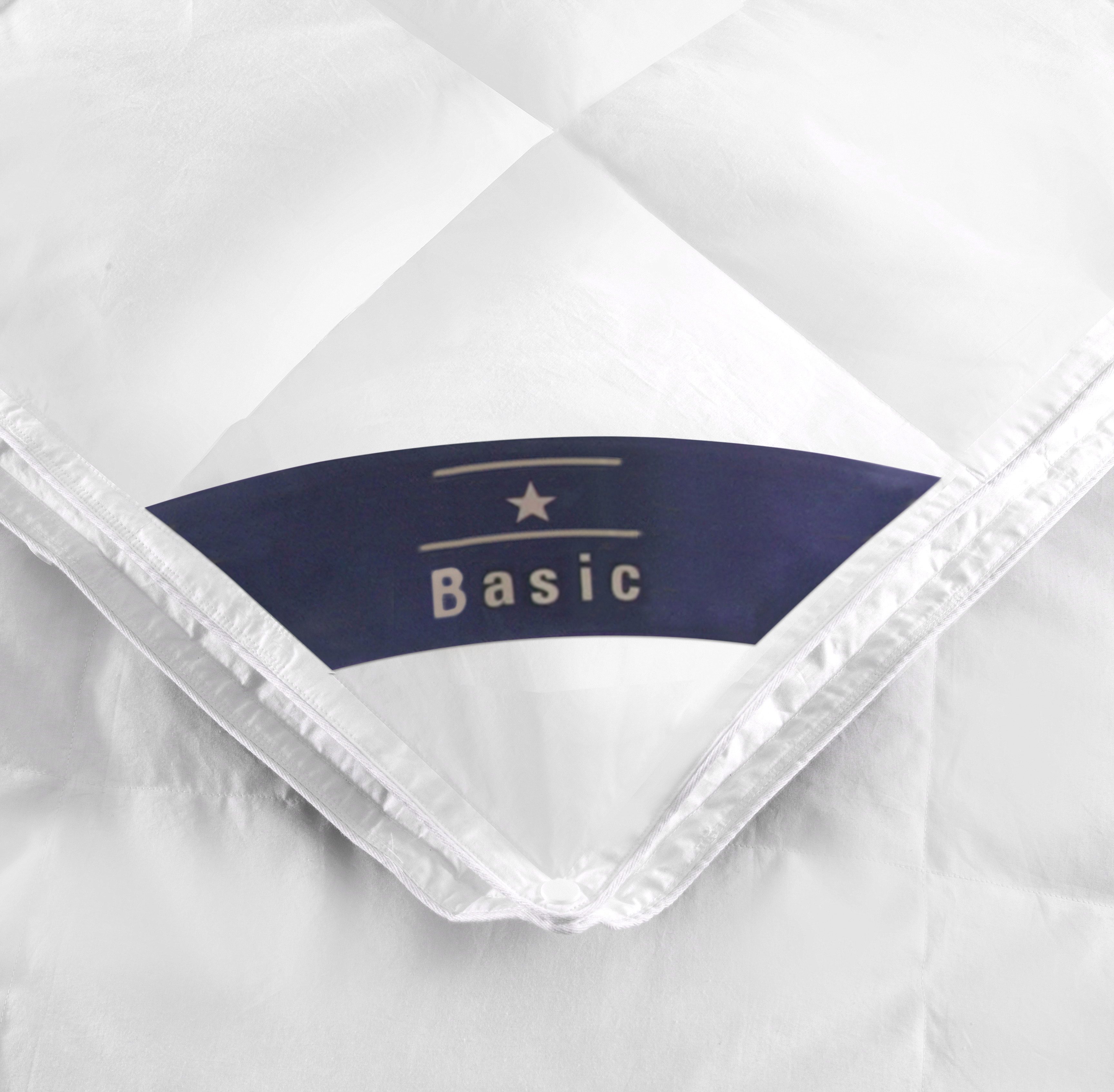 Hanse by RIBECO Veren dekbed + veren kussen Jonas Slaapcomfort voor alle seizoenen! (voordeelset)