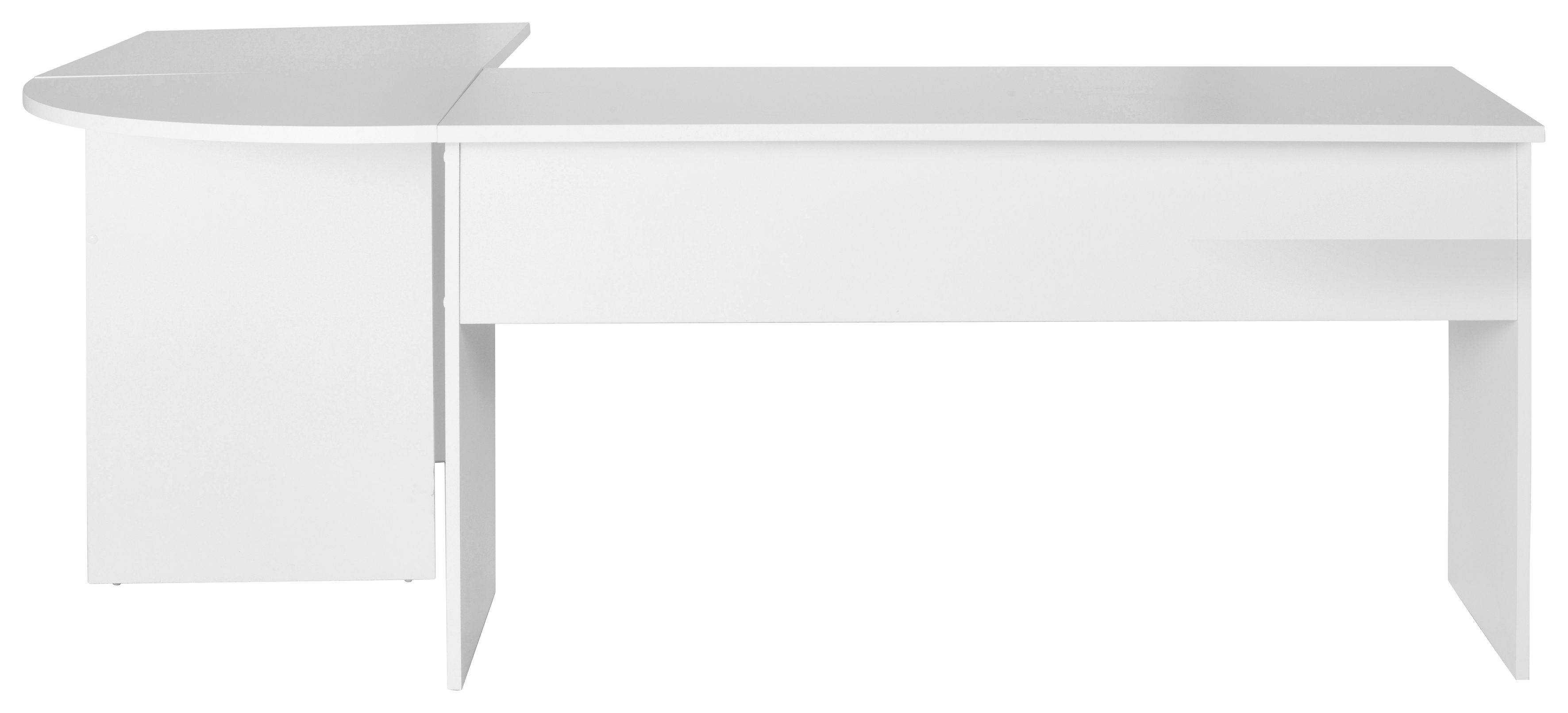 FMD Hoekbureau TILL Hoekbureau, dubbelzijdig te monteren, afmetingen 205/155x75,4x65,0 cm