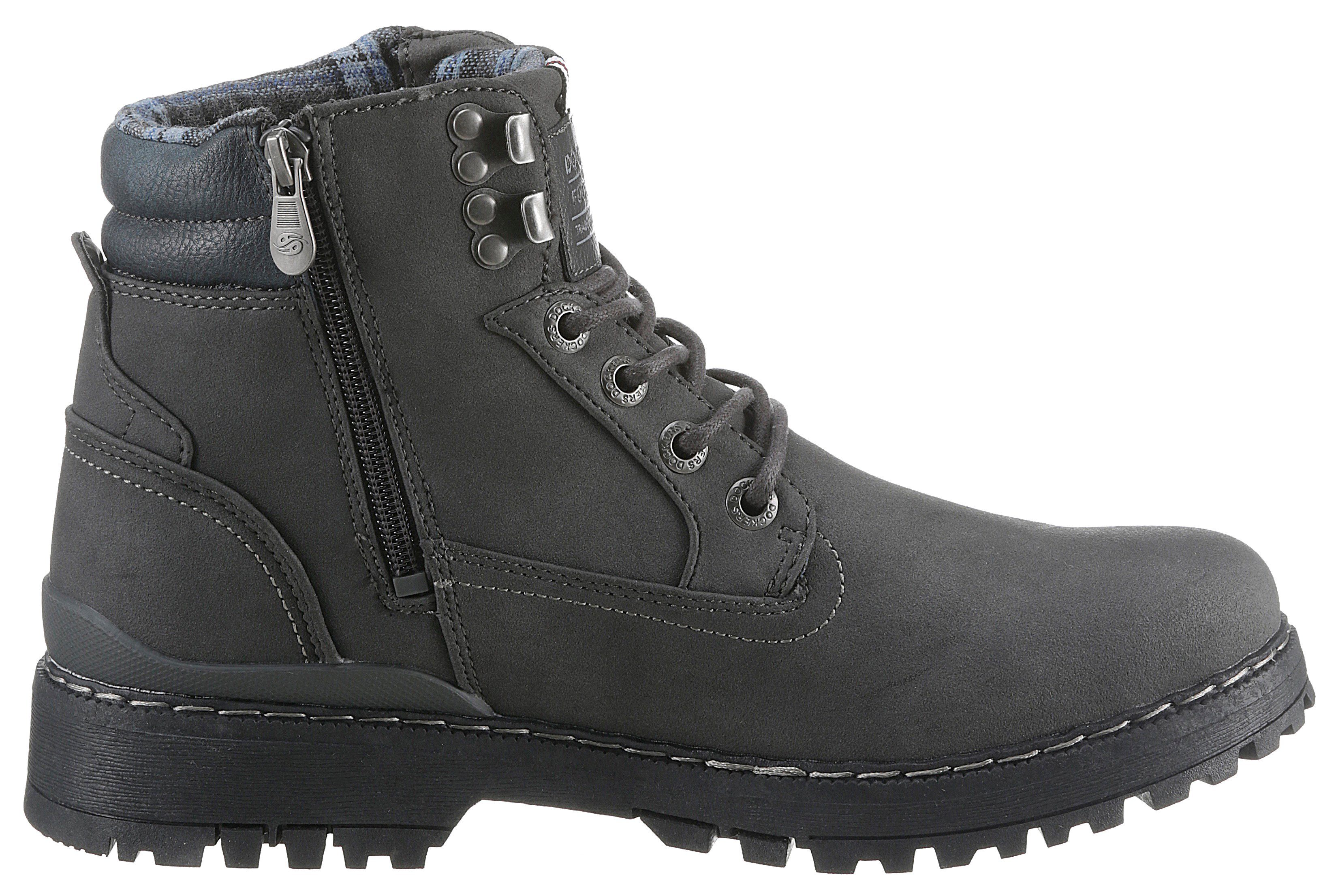Dockers by Gerli Veterschoenen Winterboots, werkschoenen met profielzool