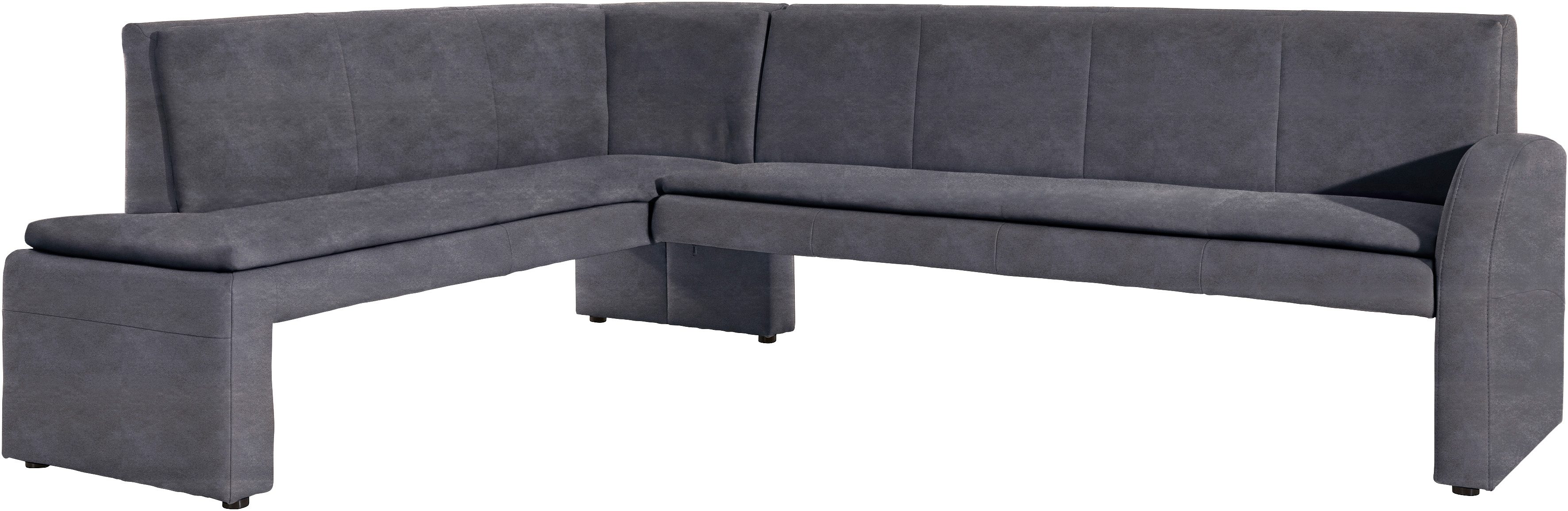 exxpo - sofa fashion Hoekbank Cortado, elegant en modern met hoog zitcomfort hoge bodemvrijheid, mooie detailverwerking, optioneel leren bekleding