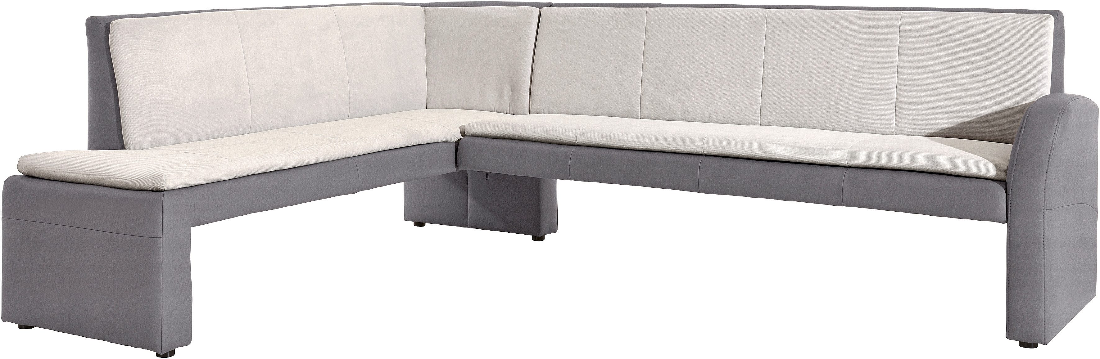 exxpo - sofa fashion Hoekbank Cortado, elegant en modern met hoog zitcomfort hoge bodemvrijheid, mooie detailverwerking, optioneel leren bekleding