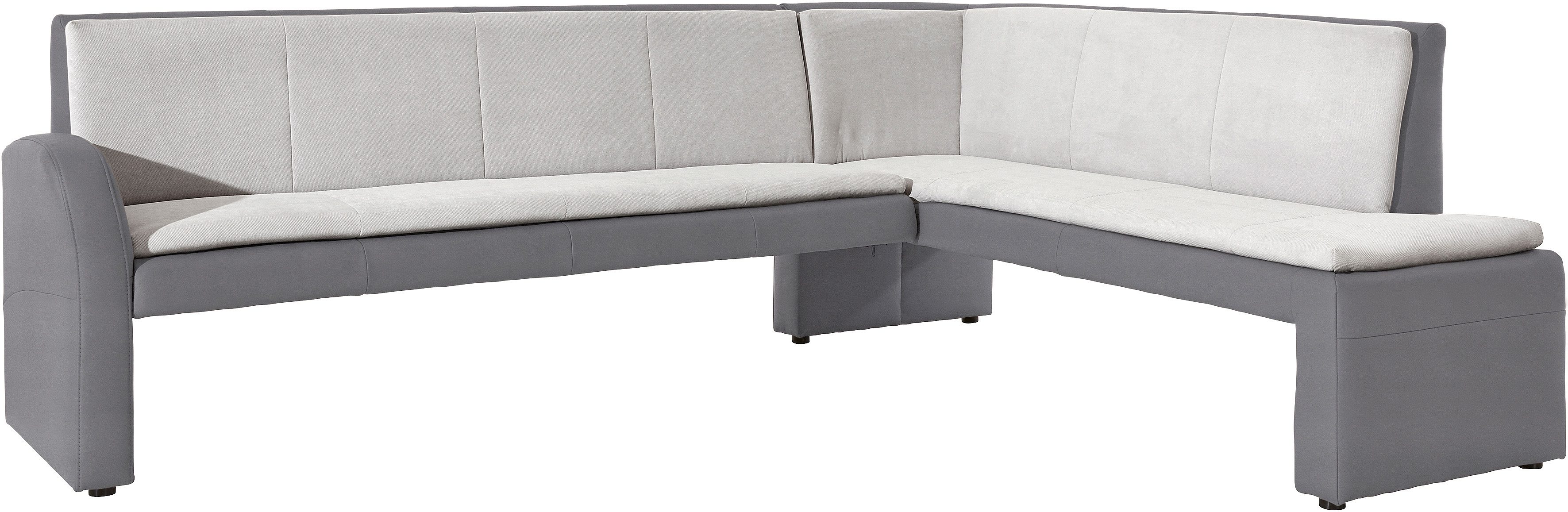exxpo - sofa fashion Hoekbank Cortado, elegant en modern met hoog zitcomfort hoge bodemvrijheid, mooie detailverwerking, optioneel leren bekleding