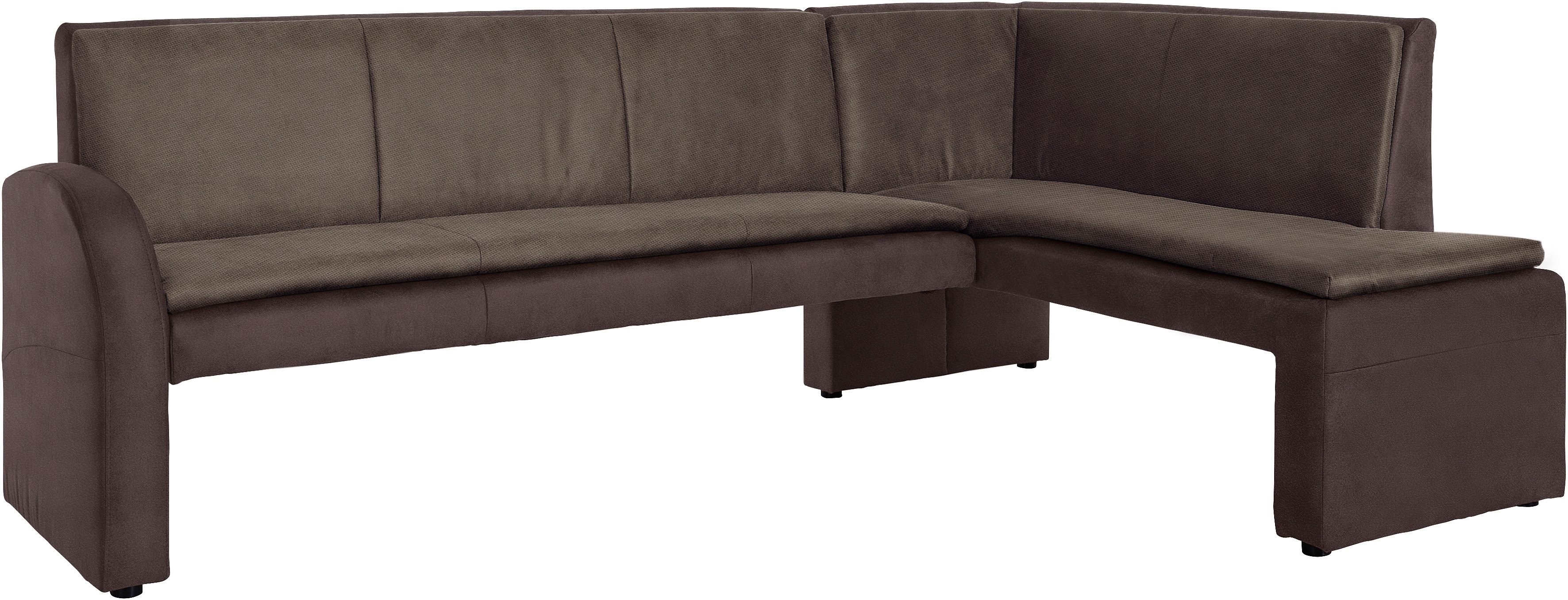 exxpo - sofa fashion hoekbank cortado vrij verstelbaar in de kamer bruin