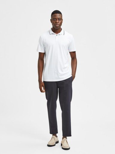 SELECTED HOMME Poloshirt SLHLEROY COOLMAX SS POLO NOOS
