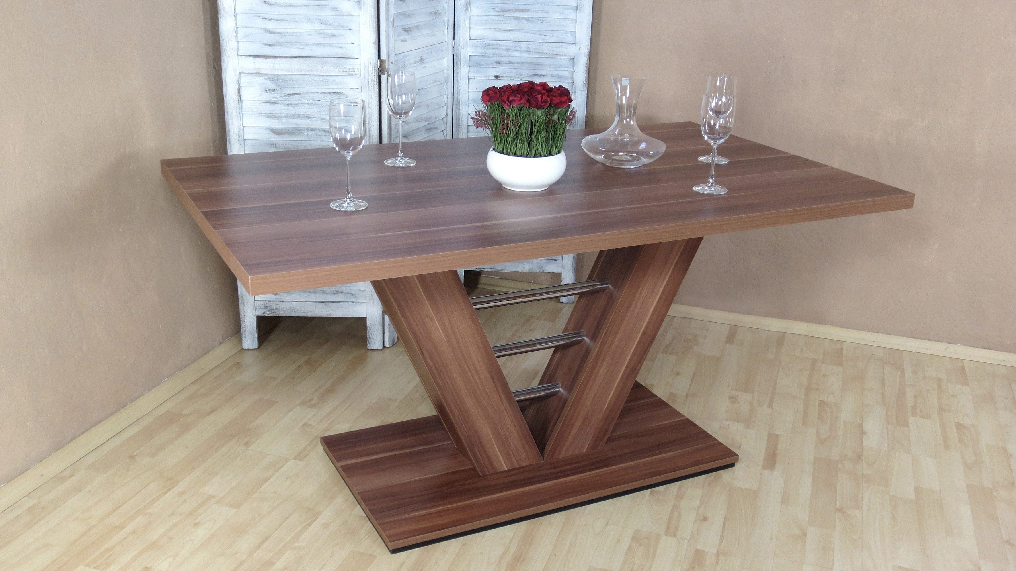 INOSIGN Eettafel op zuil Bachrein Breedte 160 cm