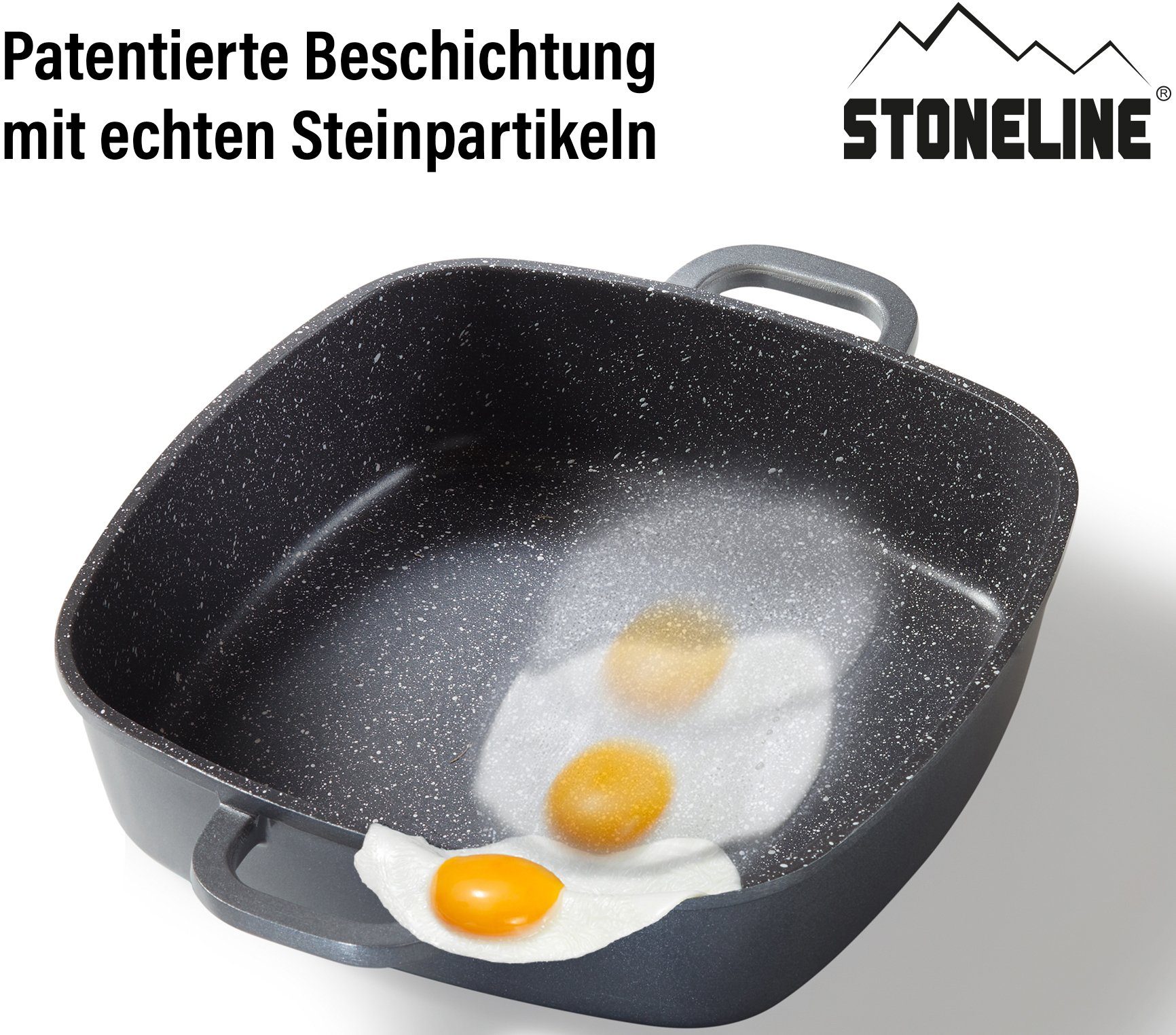 STONELINE Serveerpan Inductie (1-delig)