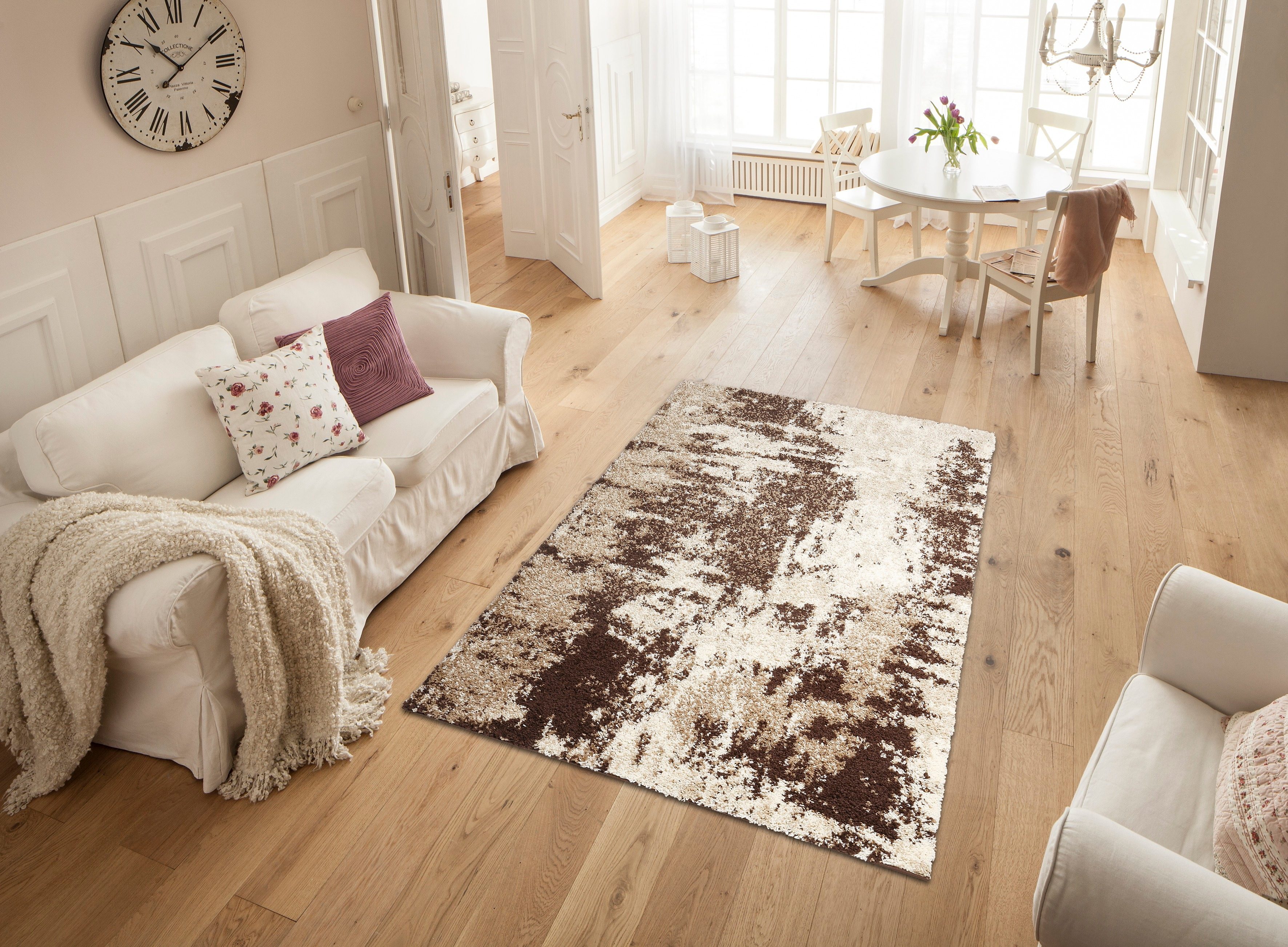 my home Hoogpolig vloerkleed Hannes Vintage ontwerp