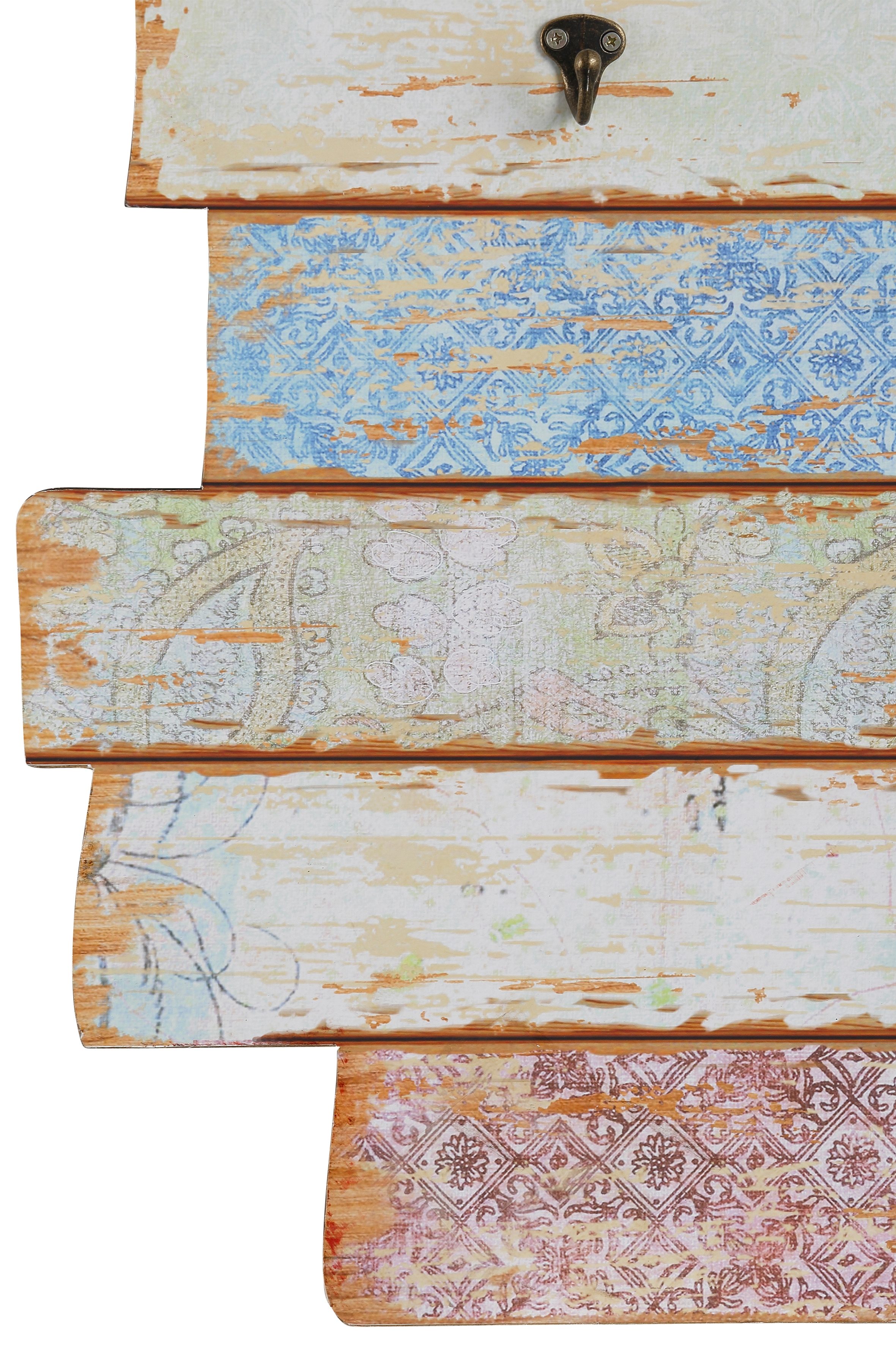 Home affaire Kapstok EMMA Kapstok met kapstokhaken, pastelkleuren, Shabby look