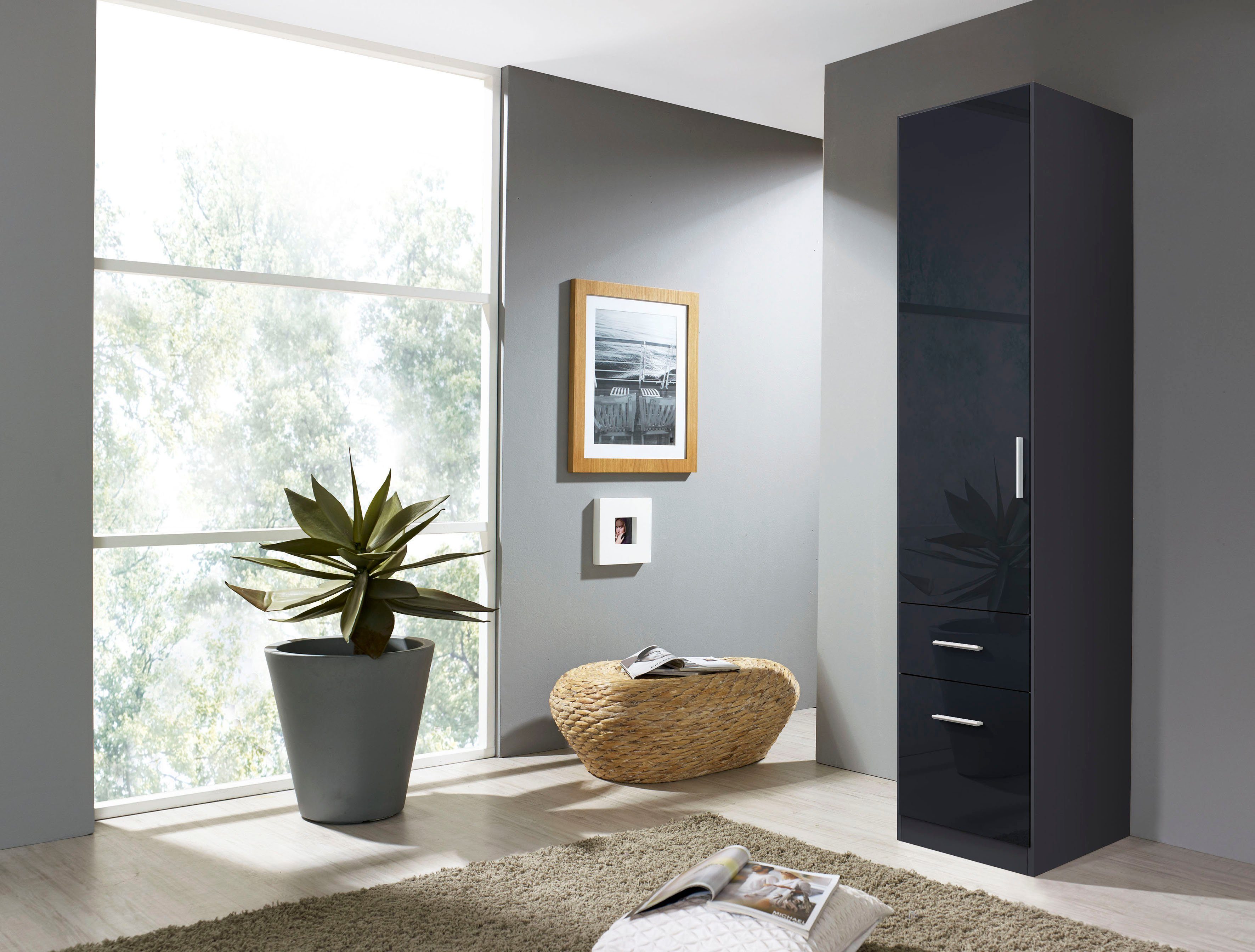 rauch Draaideurkast Kledingkast Kast Garderobe Slaapkamerkast CELLE in 4 breedtes en 2 hoogtes, optioneel met lades made in germany