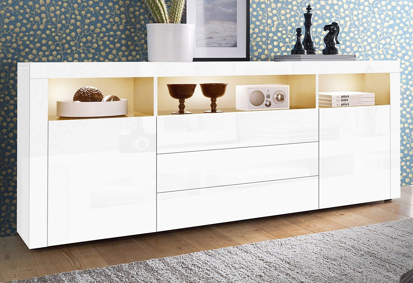 borchardt Möbel Dressoir Santa Fe Breedte 166 cm