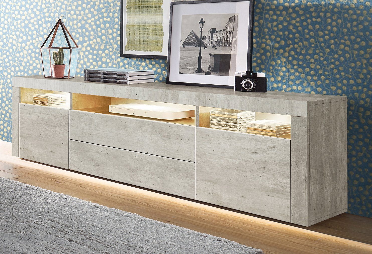 borchardt Möbel Tv-meubel Santa Fe Breedte 166 cm
