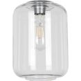 britop lighting hanglamp tarro hoogwaardige glazen kap, transparant, made in eu (set, 1 stuk) wit