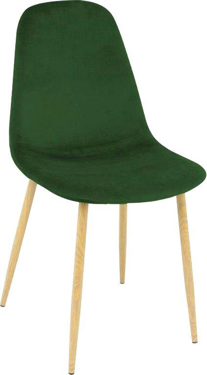 Paroli Stoel Skadi (set van 2 of 4), met velours-overtrek en in 2 framekleuren (set)