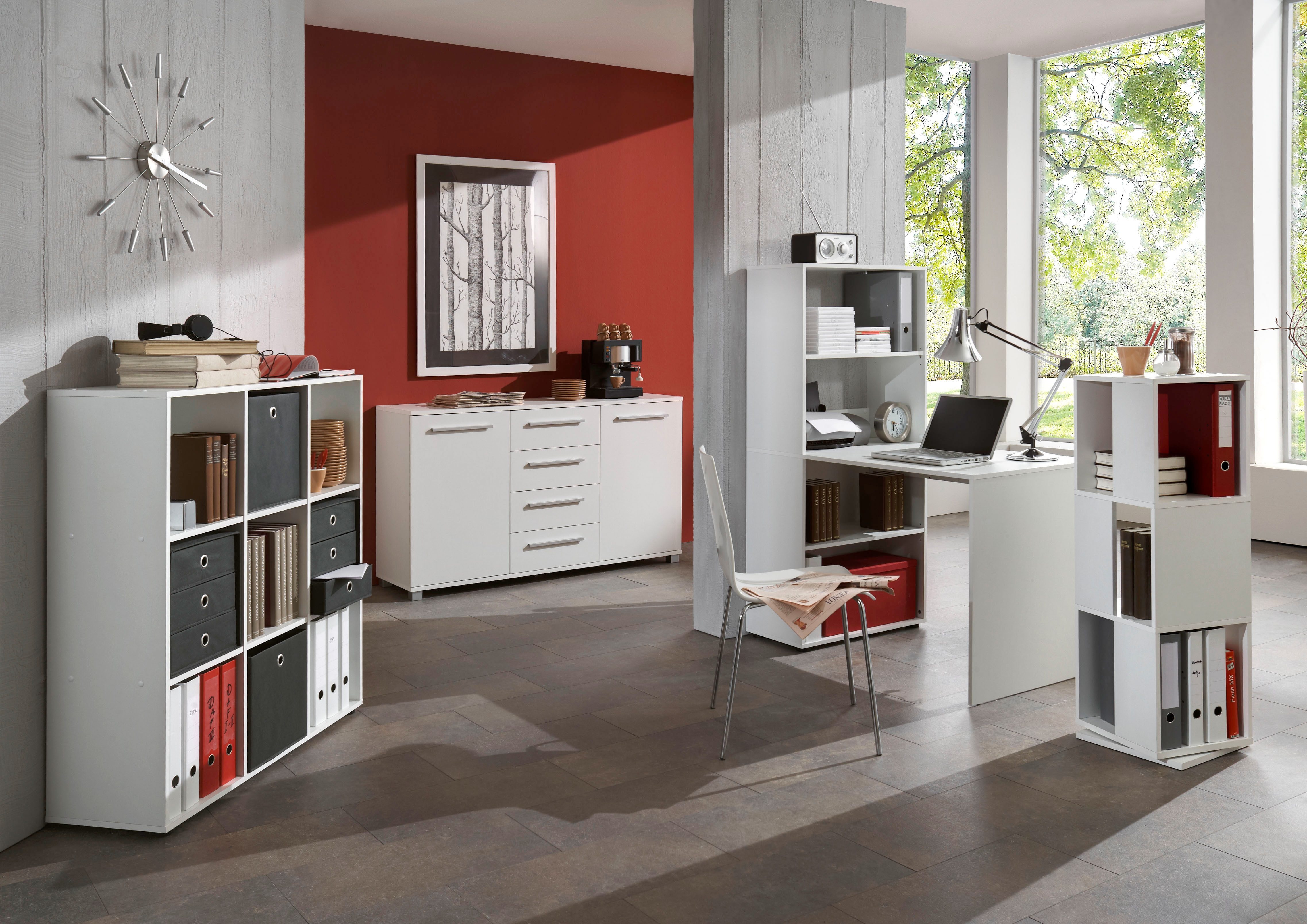 FMD Room divider Mega 5 met 9 vakken