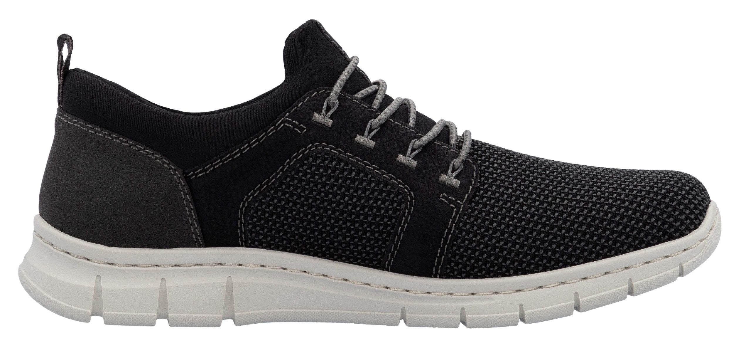 Rieker Slip-on sneakers , instapschoen, lage schoen, vrijetijdsschoen met elastiek, om in te stappen
